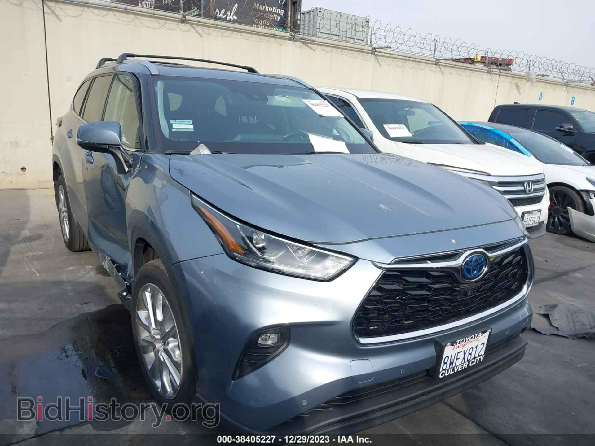 Photo 5TDXBRCH9MS022757 - TOYOTA HIGHLANDER 2021