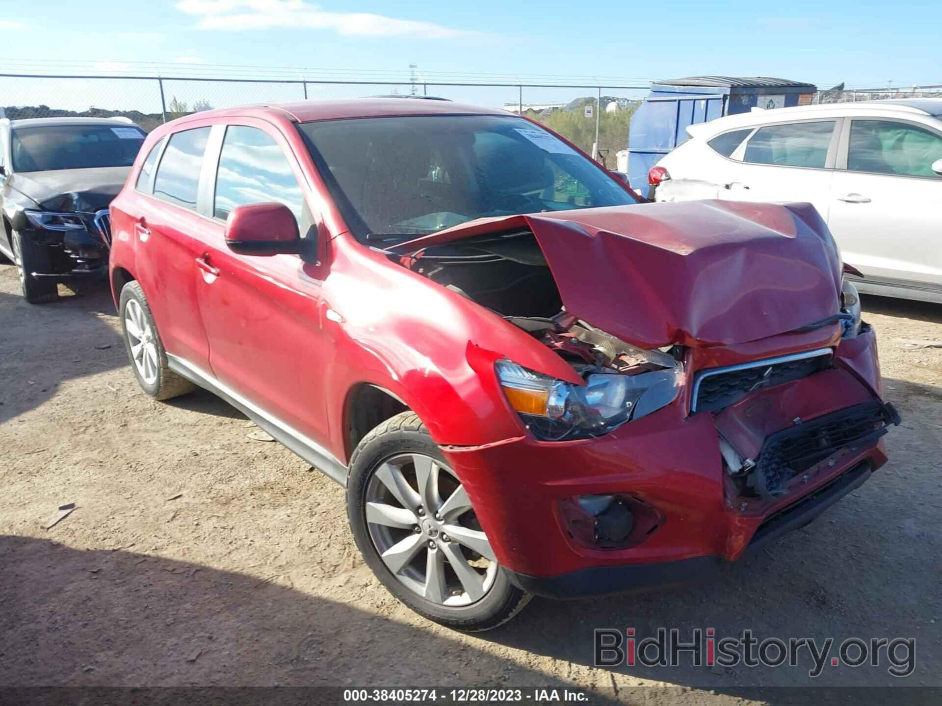 Photo 4A4AP3AU8FE021329 - MITSUBISHI OUTLANDER SPORT 2015