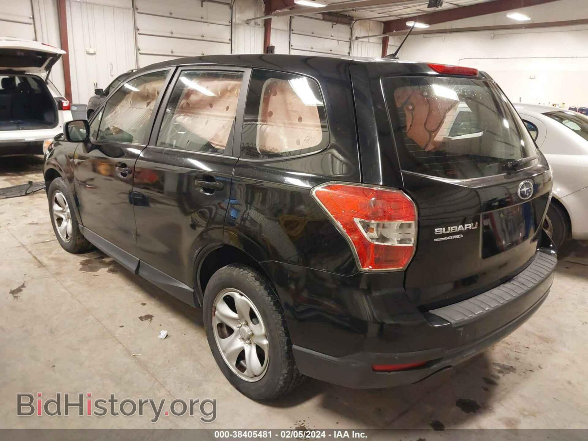 2014 SUBARU FORESTER - VIN: JF2SJAAC9EH479016 - Фото 3