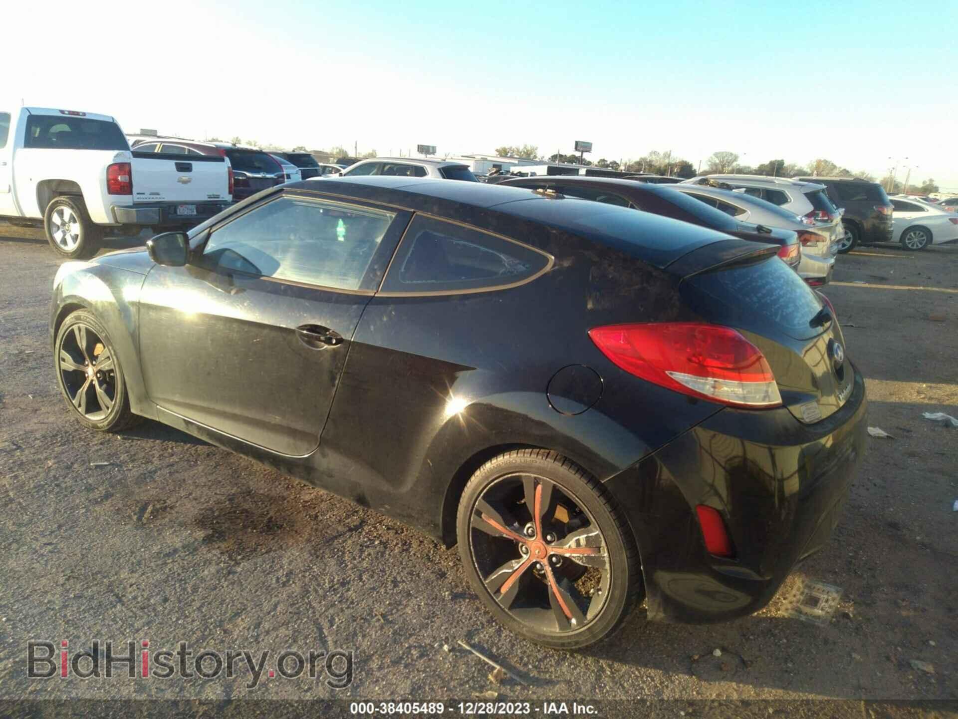 2012 HYUNDAI VELOSTER - VIN: KMHTC6AD3CU077530 - Фото 3