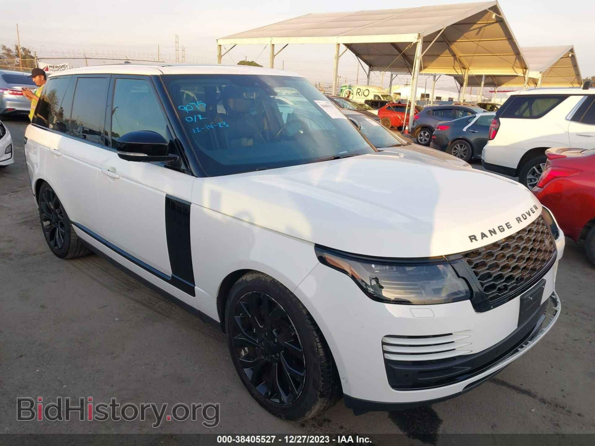 Photo SALGS2SE1MA416368 - LAND ROVER RANGE ROVER 2021