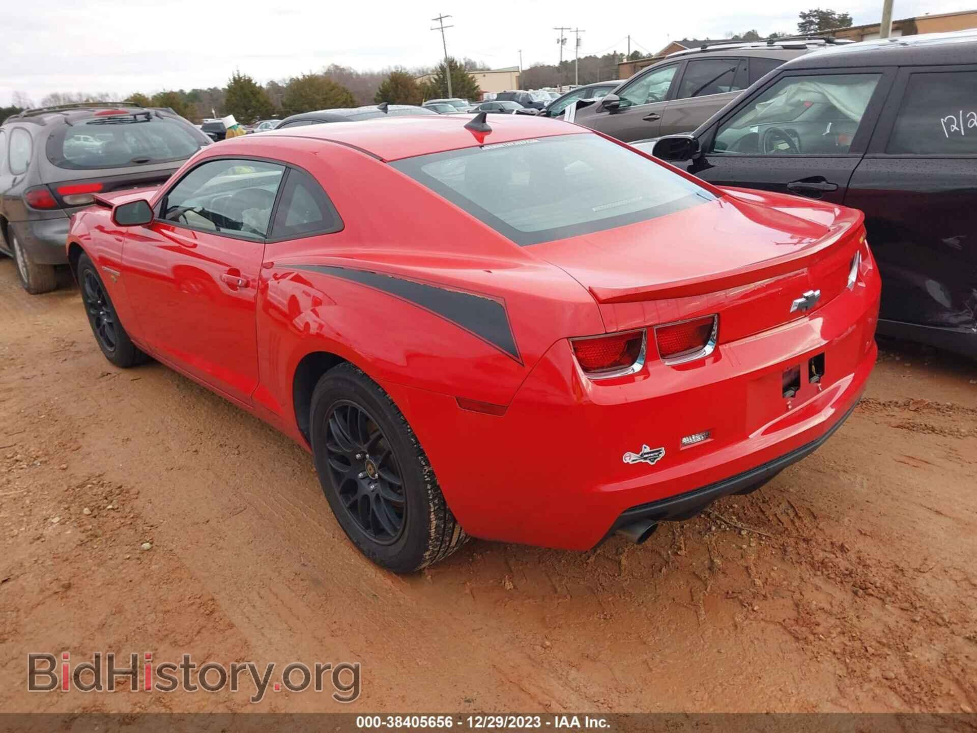 2012 CHEVROLET CAMARO - VIN: 2G1FB1E38C9204075 - Фото 3