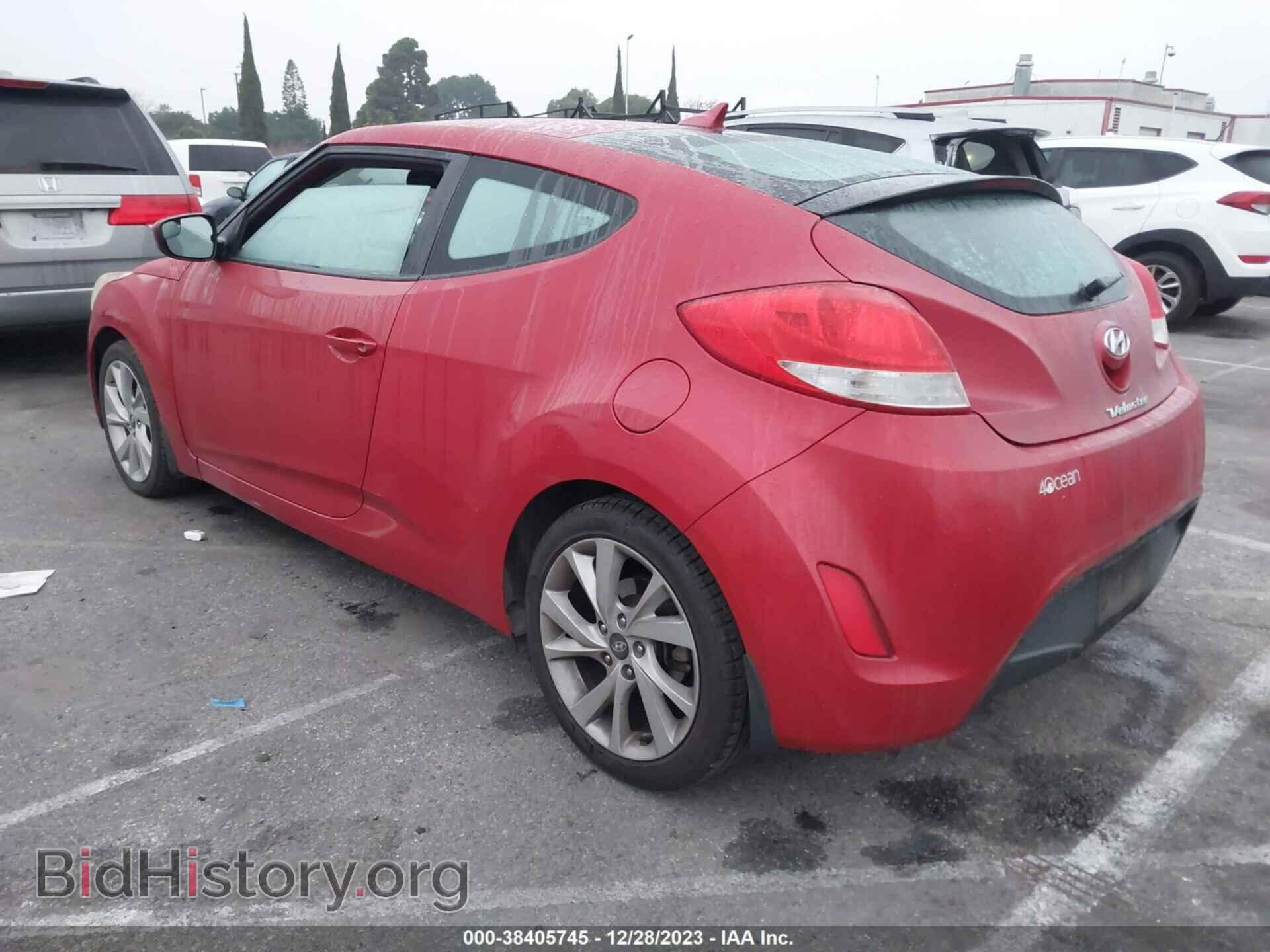 2016 HYUNDAI VELOSTER - VIN: KMHTC6AD0GU250152 - Фото 3