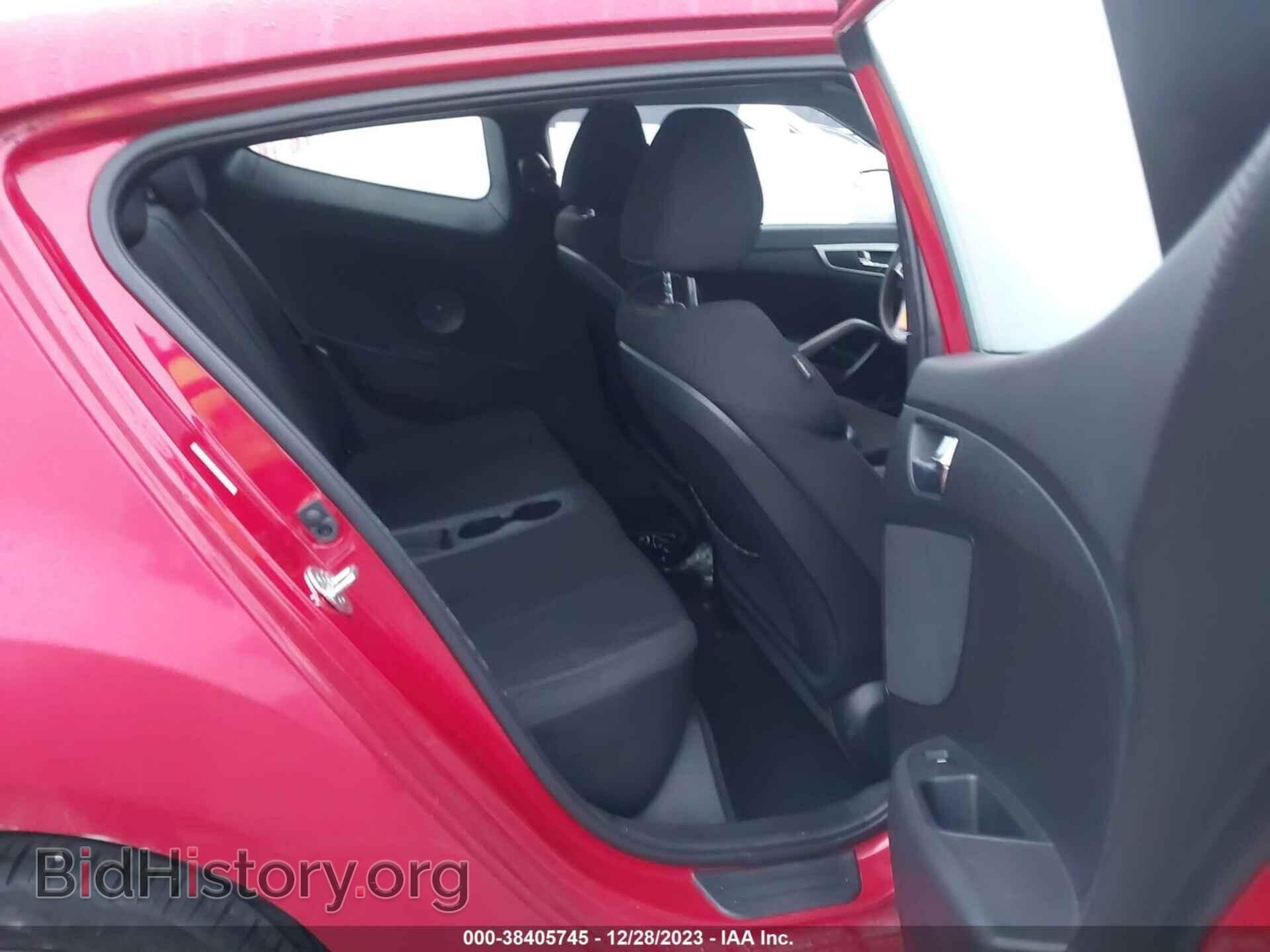 2016 HYUNDAI VELOSTER - VIN: KMHTC6AD0GU250152 - Фото 8