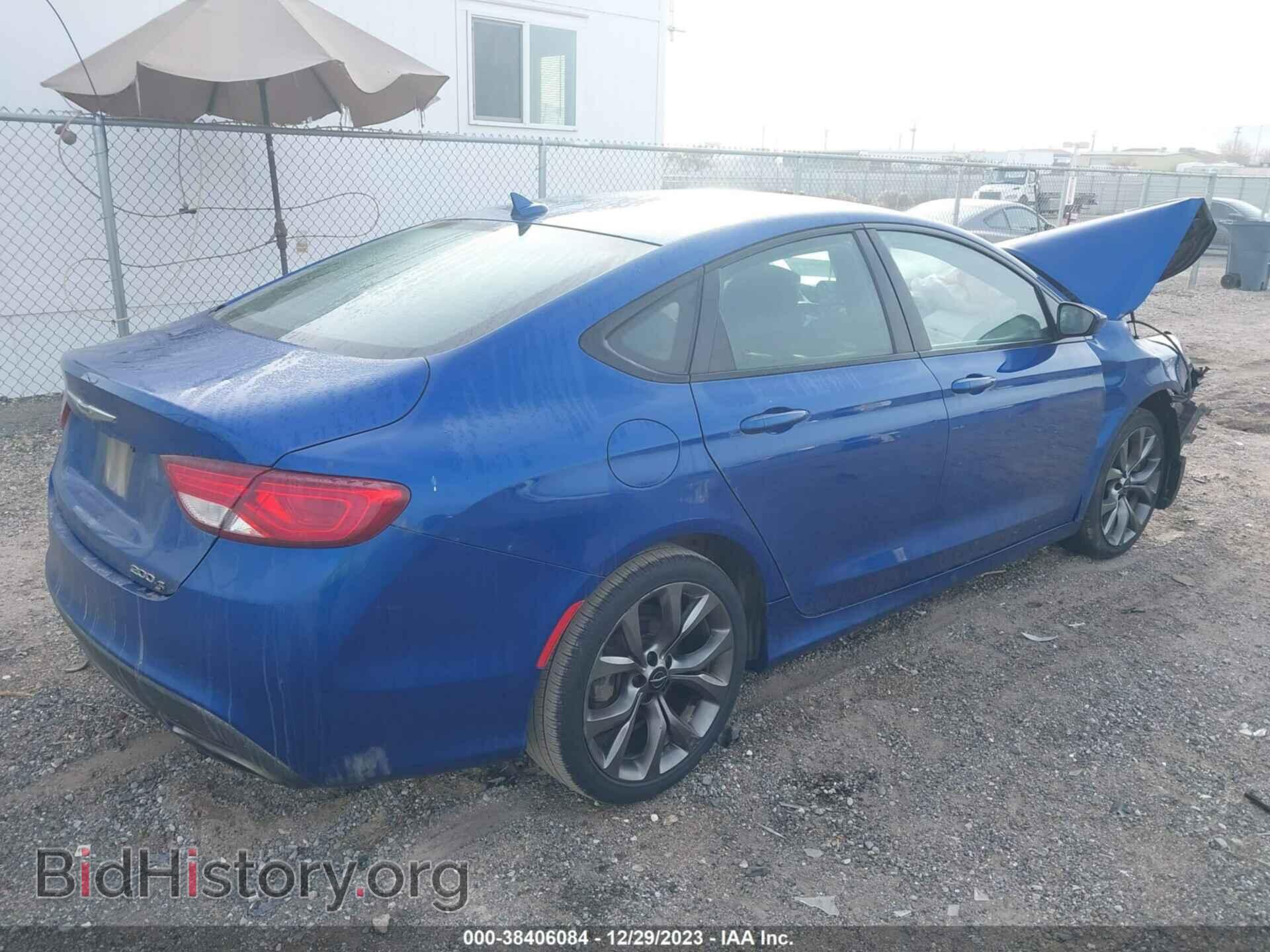 2016 CHRYSLER 200 - VIN: 1C3CCCBB9GN162344 - Фото 4