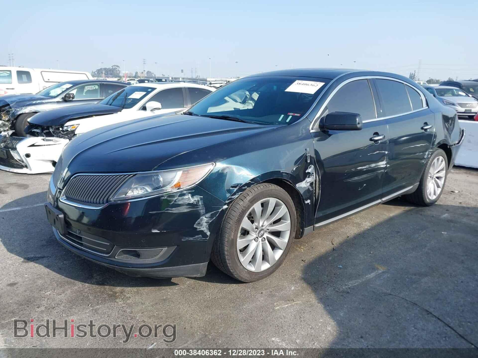 2014 LINCOLN MKS - VIN: 1LNHL9DK7EG600325 - Фото 2