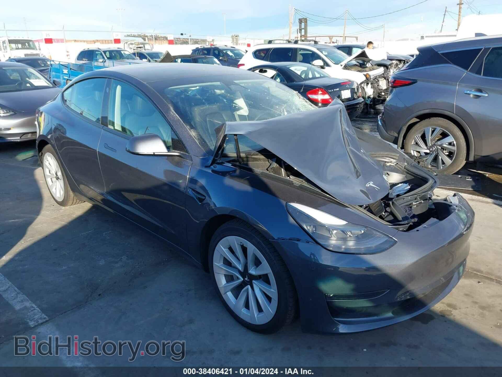 Photo 5YJ3E1EB4PF636561 - TESLA MODEL 3 2023