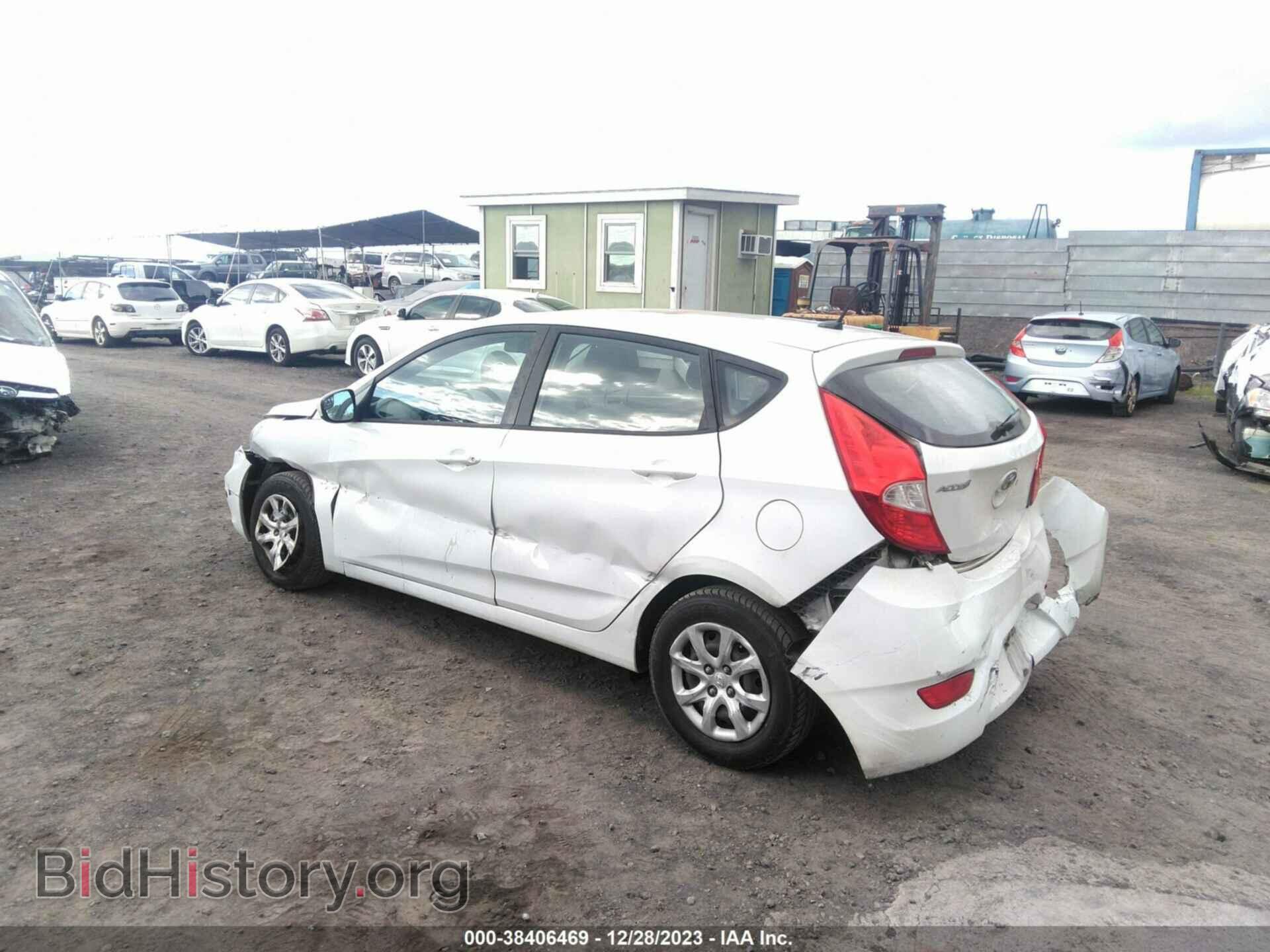 2014 HYUNDAI ACCENT - VIN: KMHCT5AE6EU170113 - Фото 3