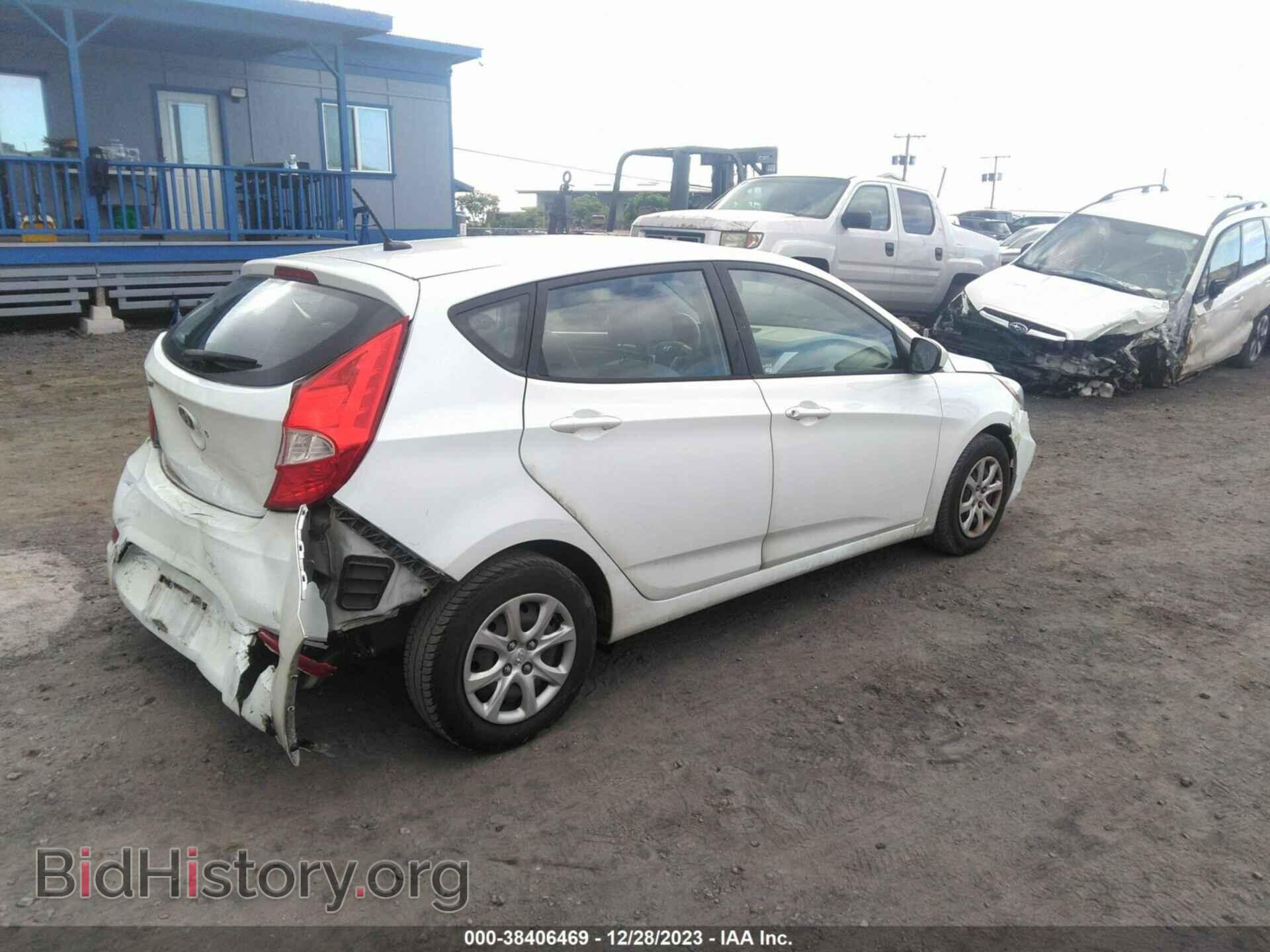 2014 HYUNDAI ACCENT - VIN: KMHCT5AE6EU170113 - Фото 4