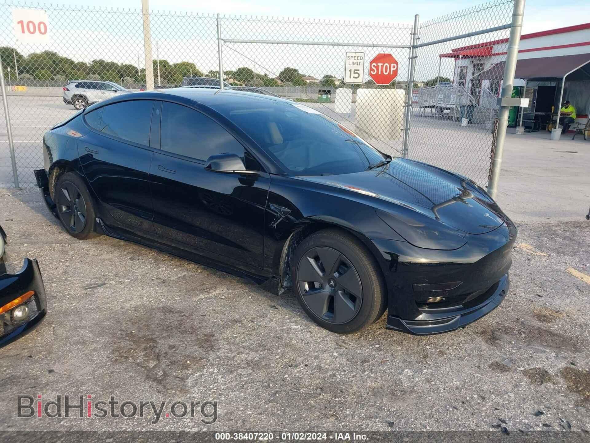 Фотография 5YJ3E1EAXNF351867 - TESLA MODEL 3 2022