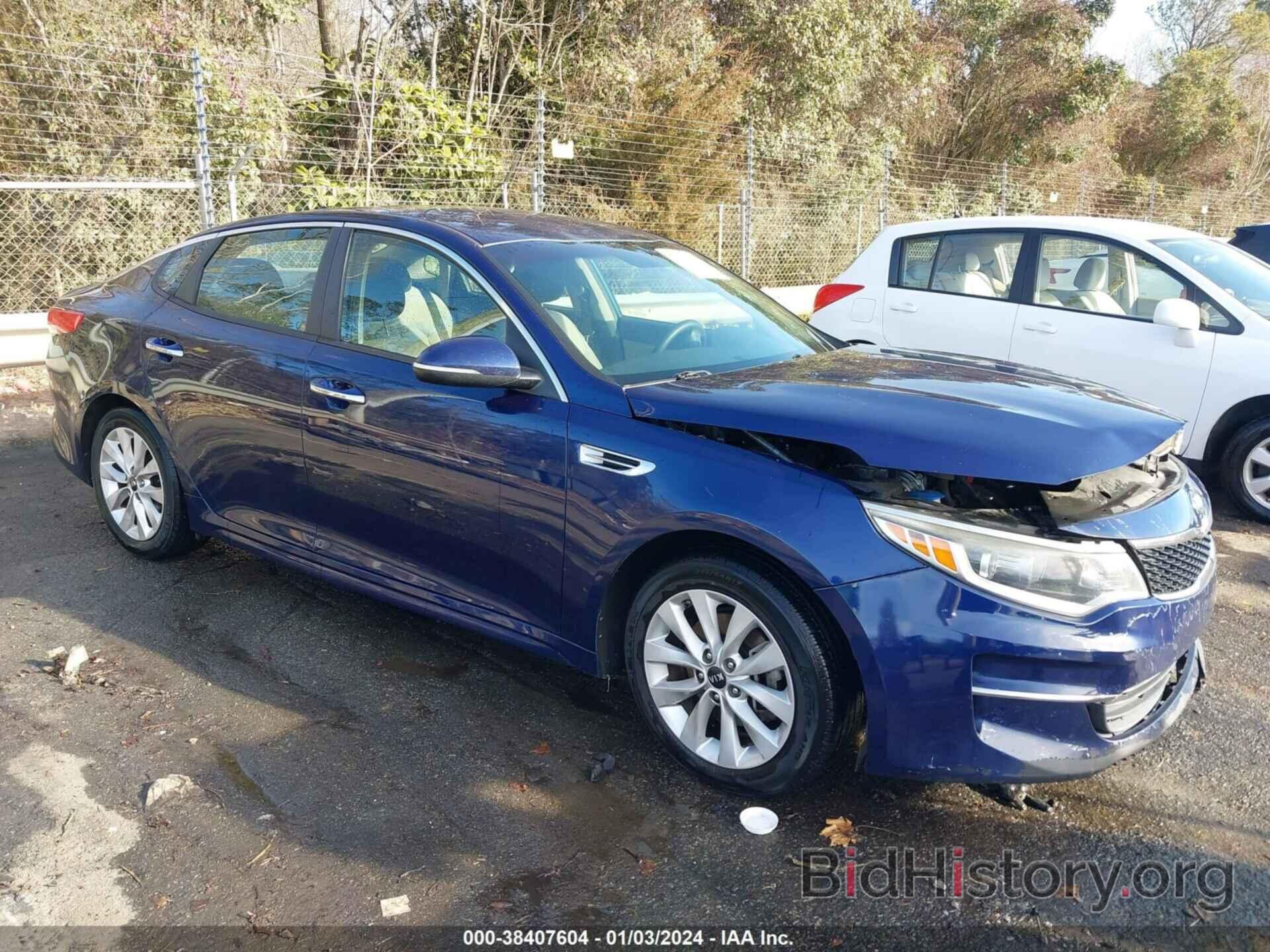 Photo 5XXGT4L31GG016638 - KIA OPTIMA 2016