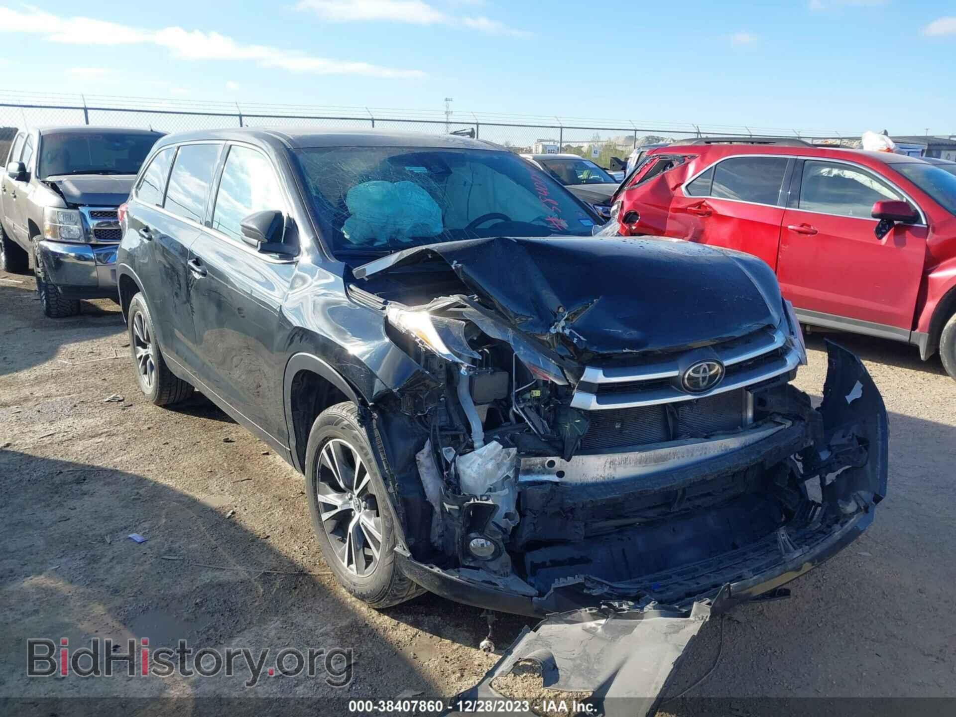 Photo 5TDZZRFH9JS245277 - TOYOTA HIGHLANDER 2018