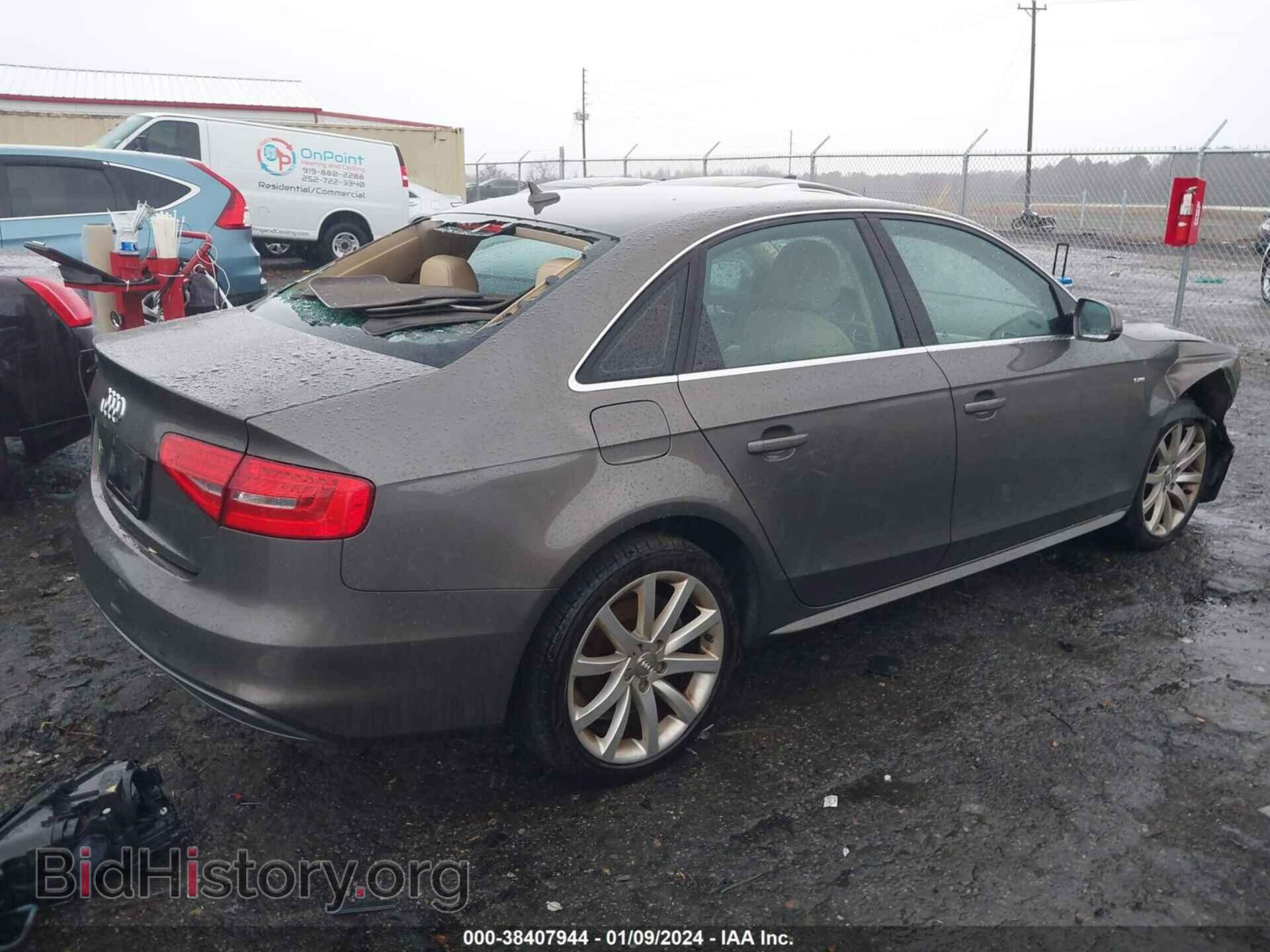 2014 AUDI A4 - VIN: WAUAFAFL3EA070181 - Фото 4