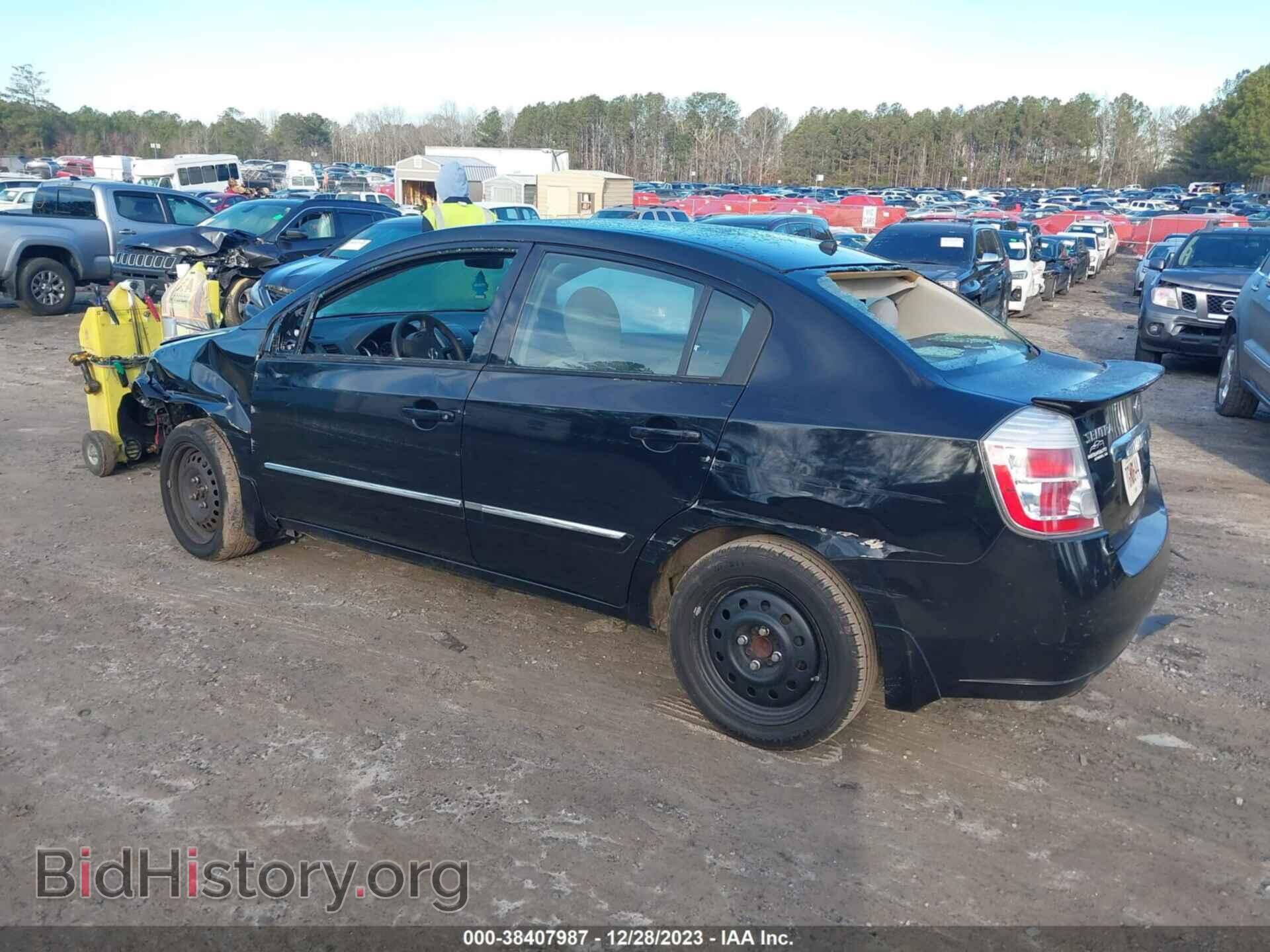 2012 NISSAN SENTRA - VIN: 3N1AB6AP1CL763961 - Фото 3