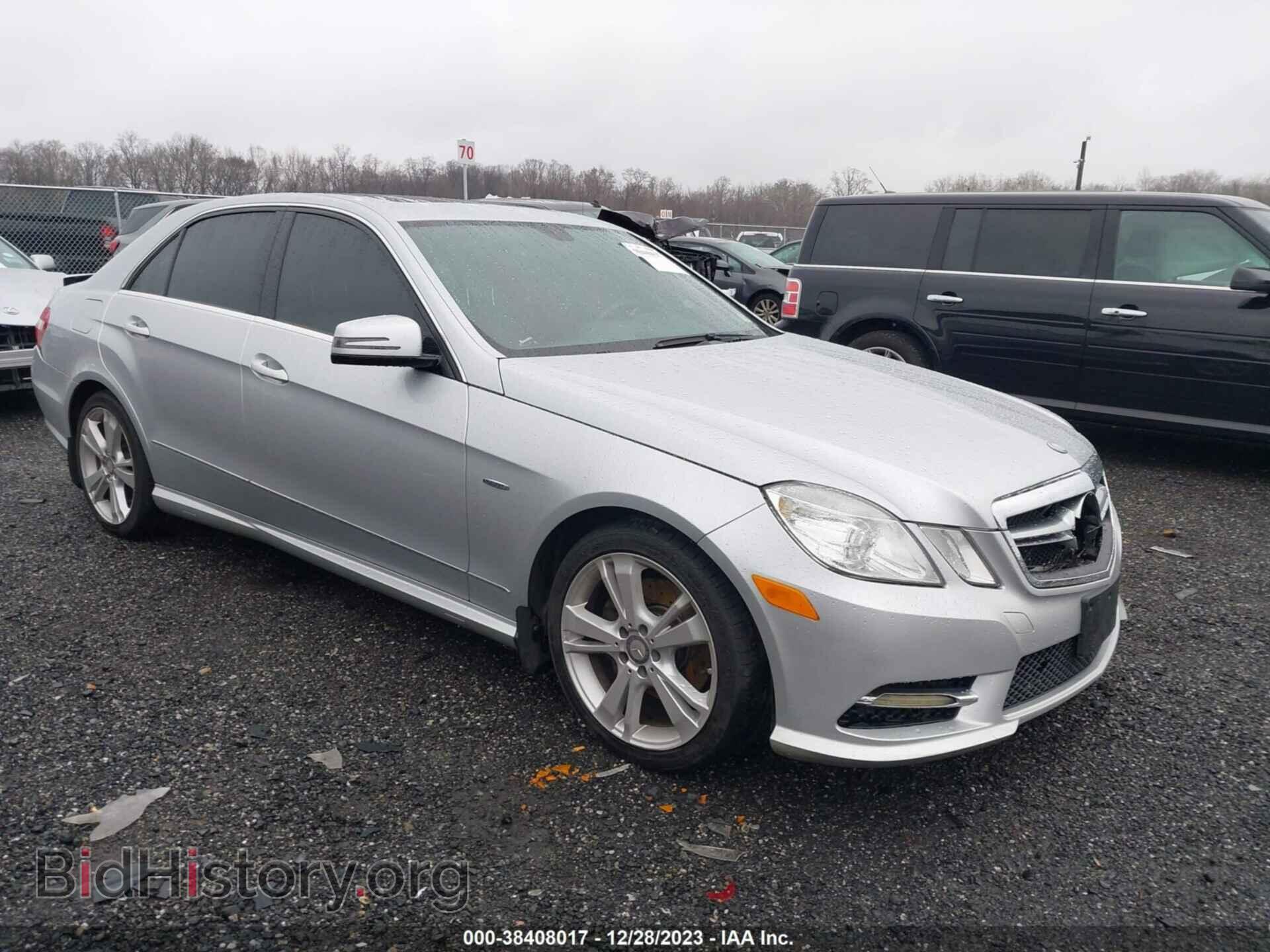 Photo WDDHF8JB7CA555872 - MERCEDES-BENZ E 350 2012