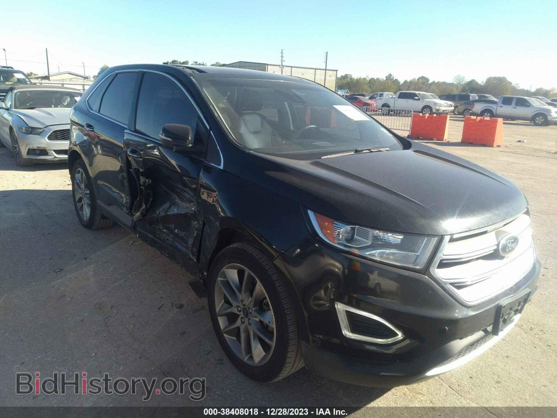 Photo 2FMPK4K86FBB82700 - FORD EDGE 2015