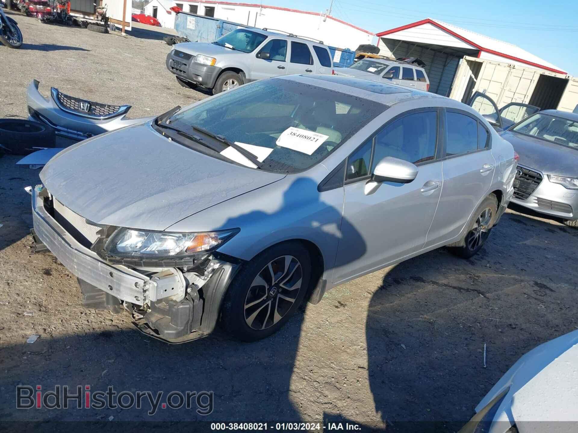 2014 HONDA CIVIC - VIN: 19XFB2F80EE010460 - Фото 2