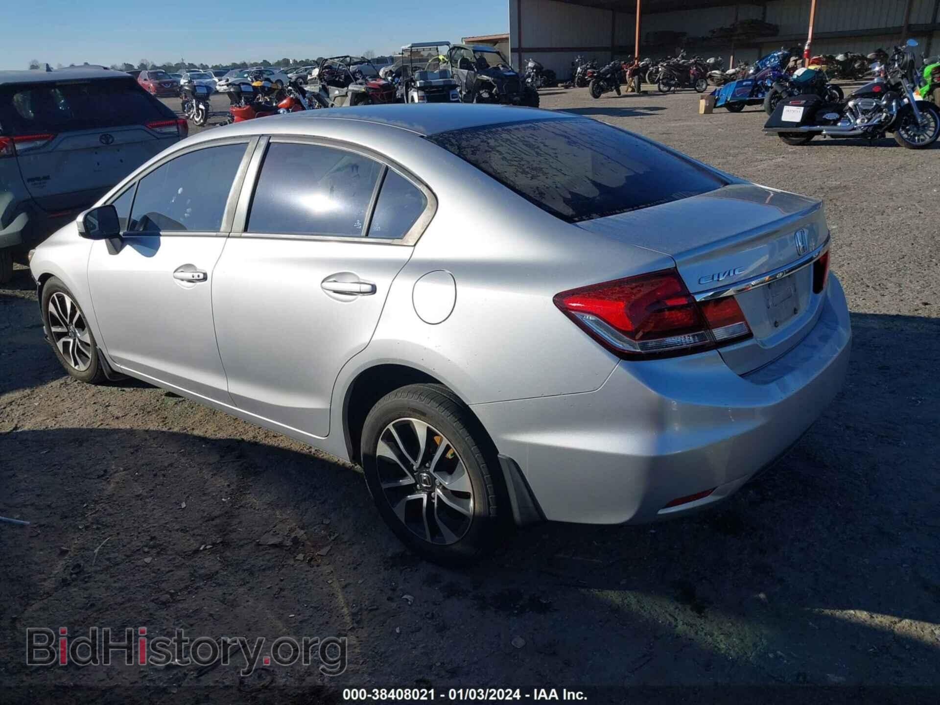 2014 HONDA CIVIC - VIN: 19XFB2F80EE010460 - Фото 3