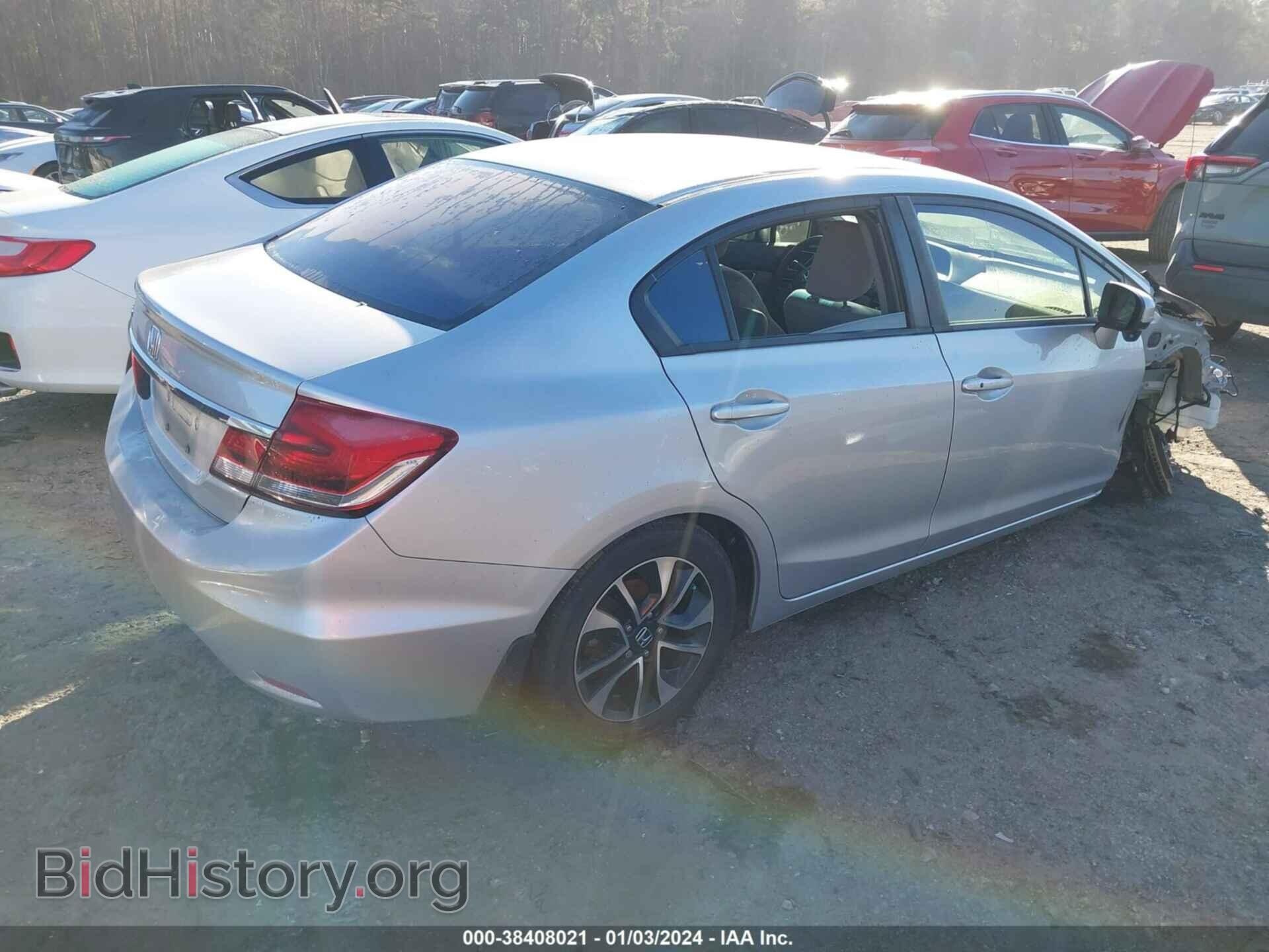 2014 HONDA CIVIC - VIN: 19XFB2F80EE010460 - Фото 4