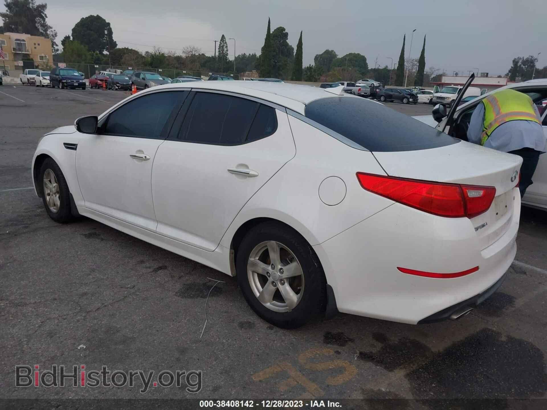 2015 KIA OPTIMA - VIN: KNAGM4A76F5586847 - Photo 3