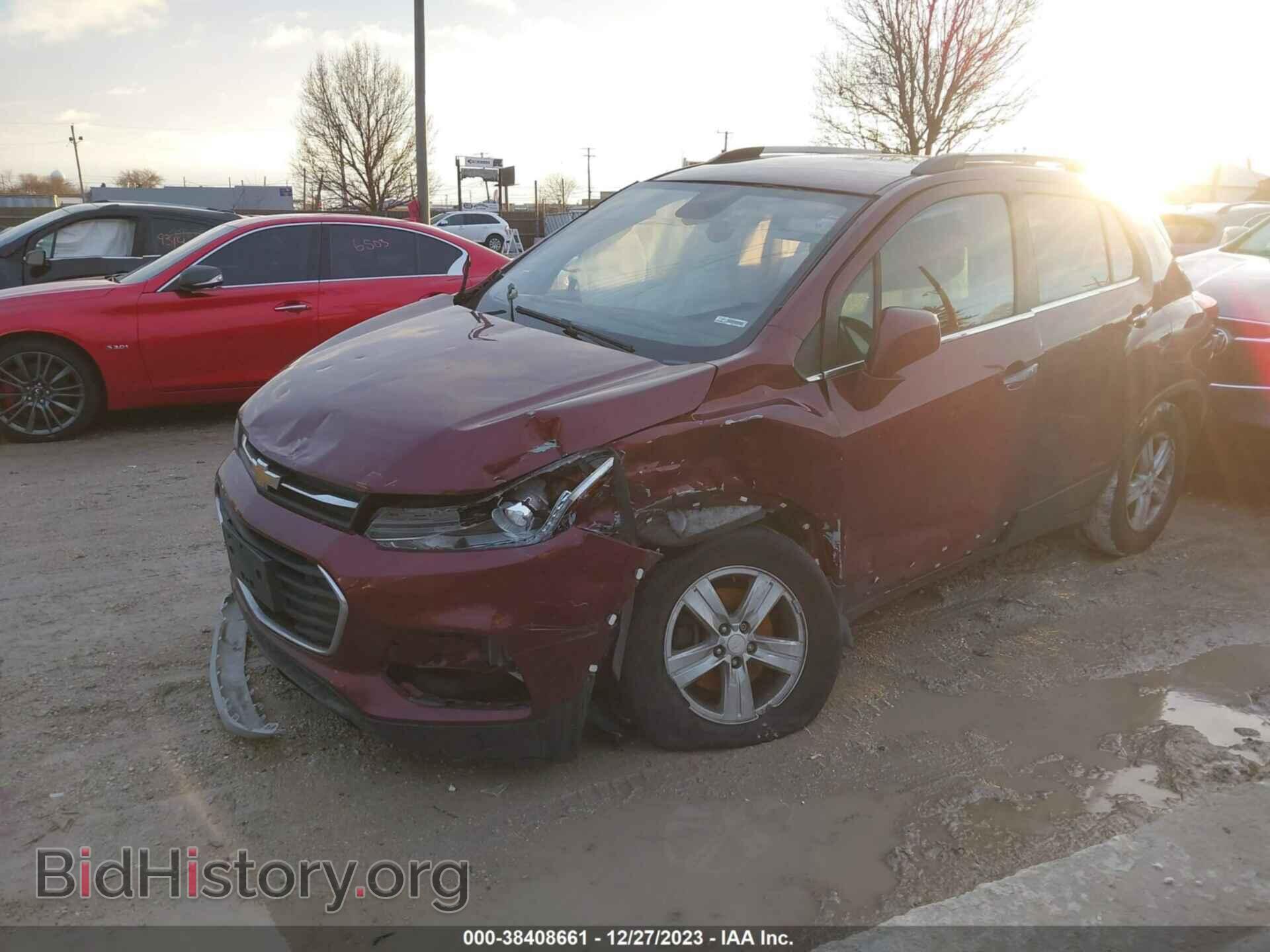2017 CHEVROLET TRAX - VIN: 3GNCJLSB0HL178071 - Фото 2