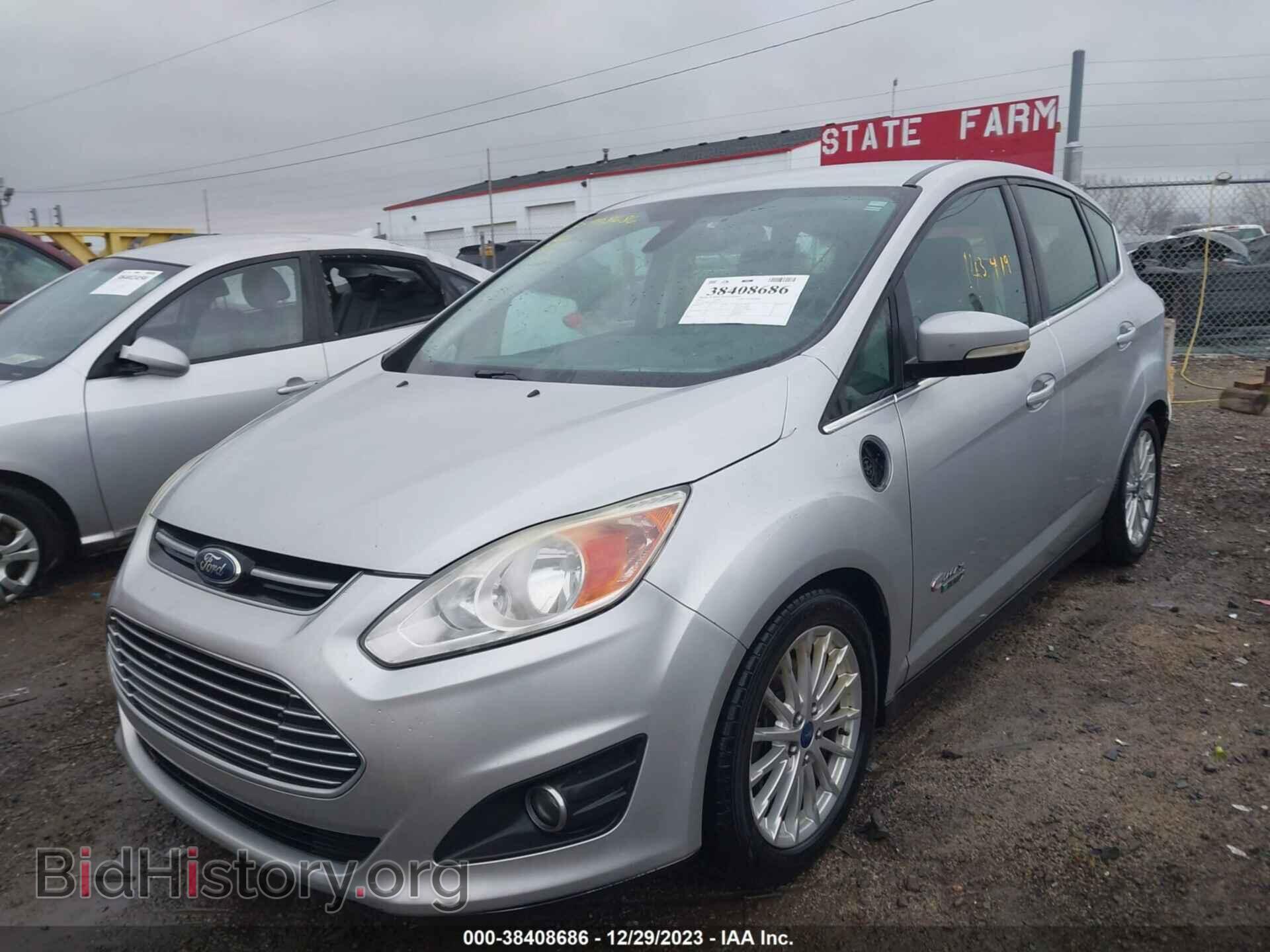 2013 FORD C-MAX ENERGI - VIN: 1FADP5CU8DL511037 - Фото 2
