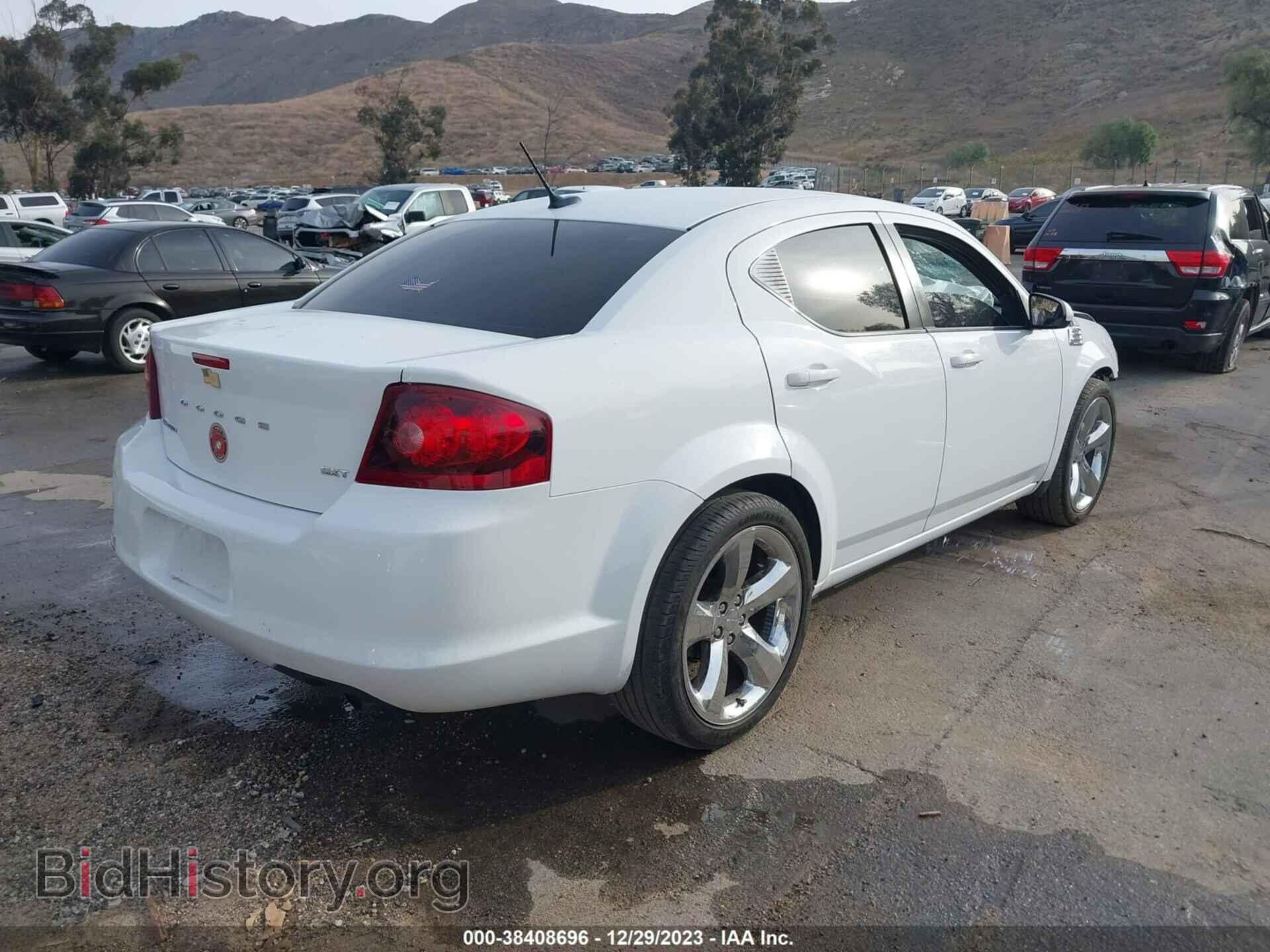 2013 DODGE AVENGER - VIN: 1C3CDZCBXDN680943 - Фото 4
