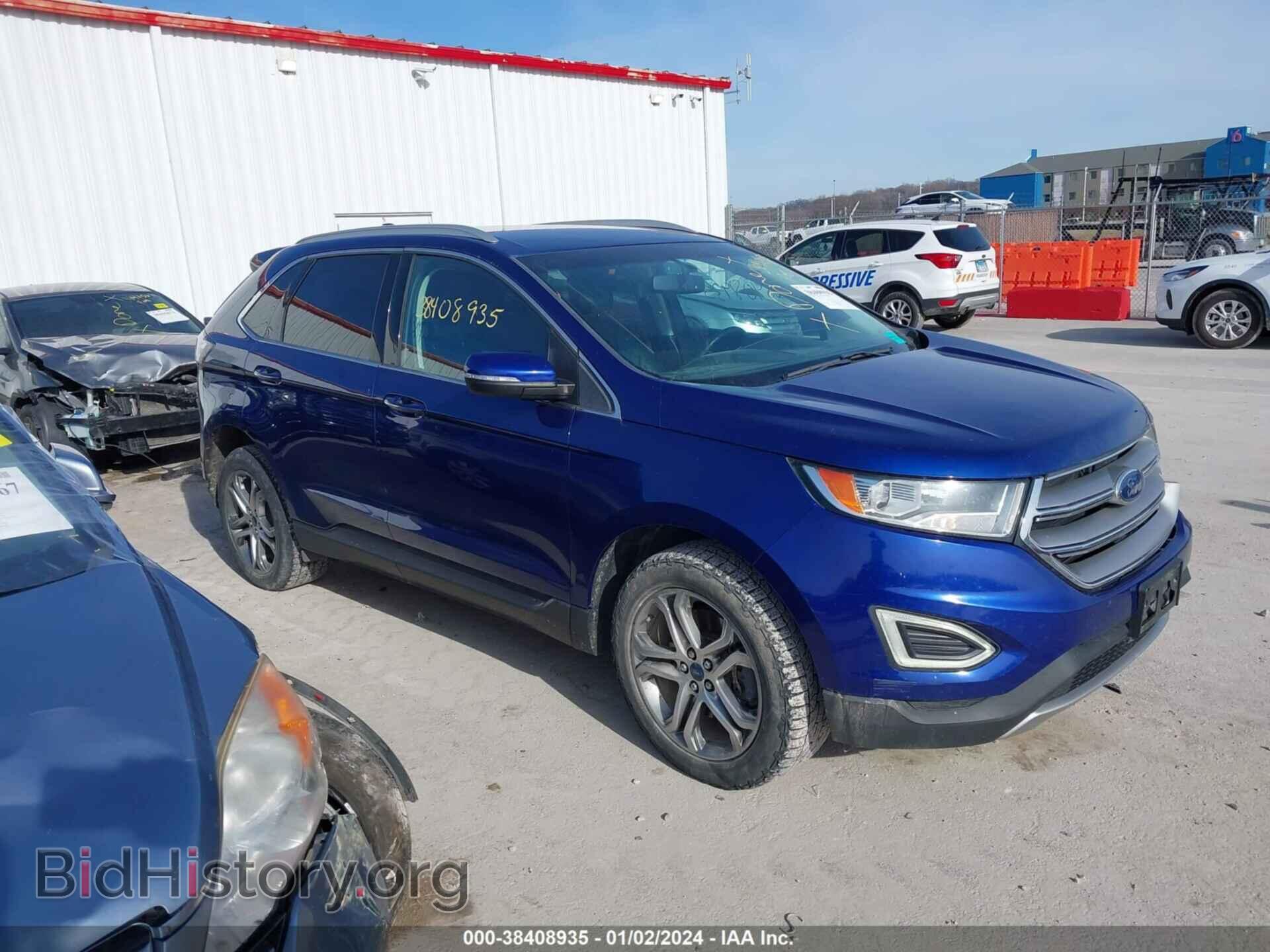 Фотография 2FMTK4K90FBB09944 - FORD EDGE 2015