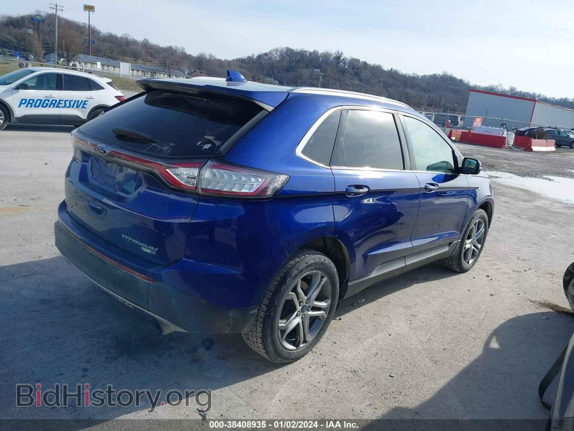 2015 FORD EDGE - VIN: 2FMTK4K90FBB09944 - Фото 4