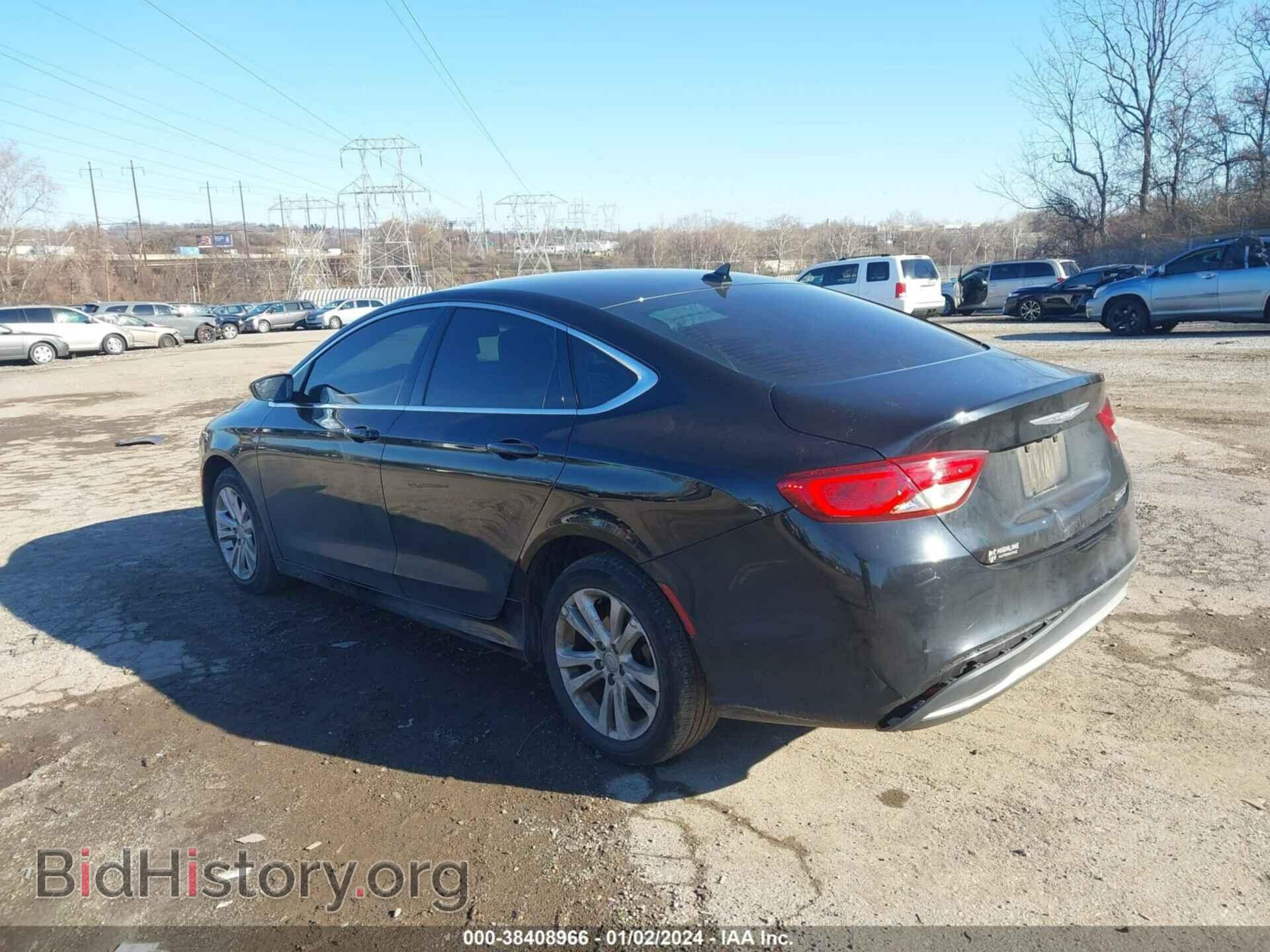 2016 CHRYSLER 200 - VIN: 1C3CCCAB8GN188838 - Фото 3