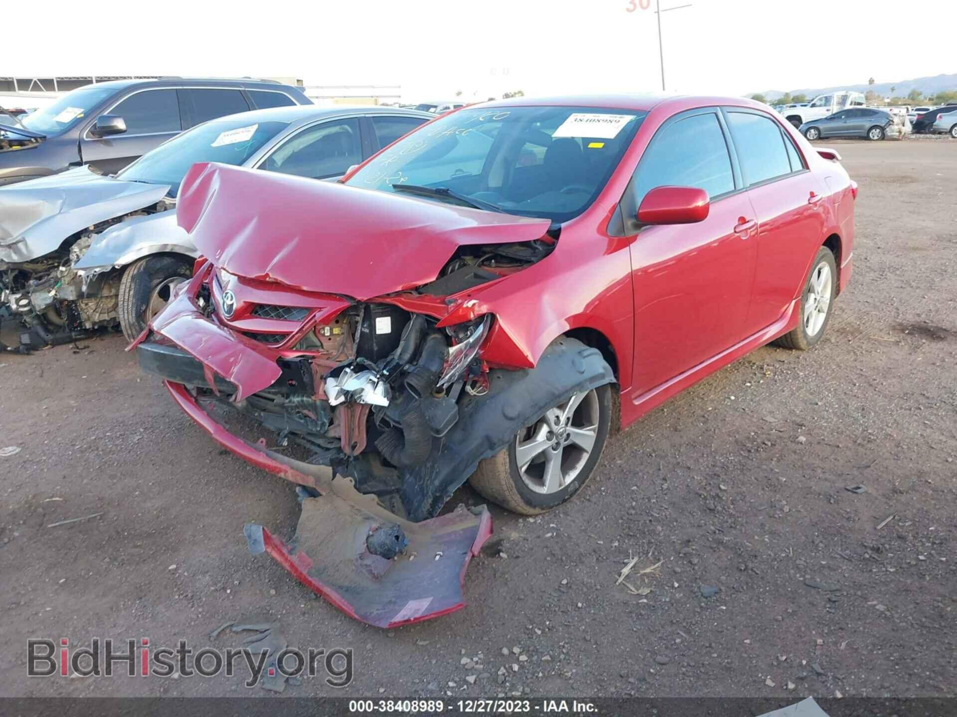 2013 TOYOTA COROLLA - VIN: 5YFBU4EE0DP077956 - Фото 2