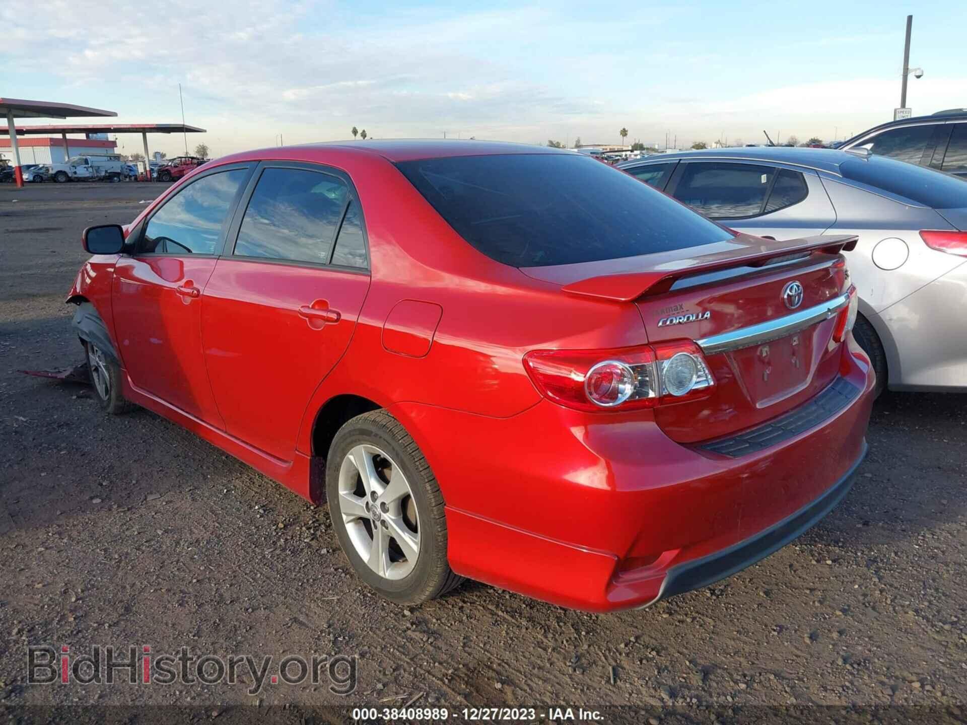 2013 TOYOTA COROLLA - VIN: 5YFBU4EE0DP077956 - Фото 3