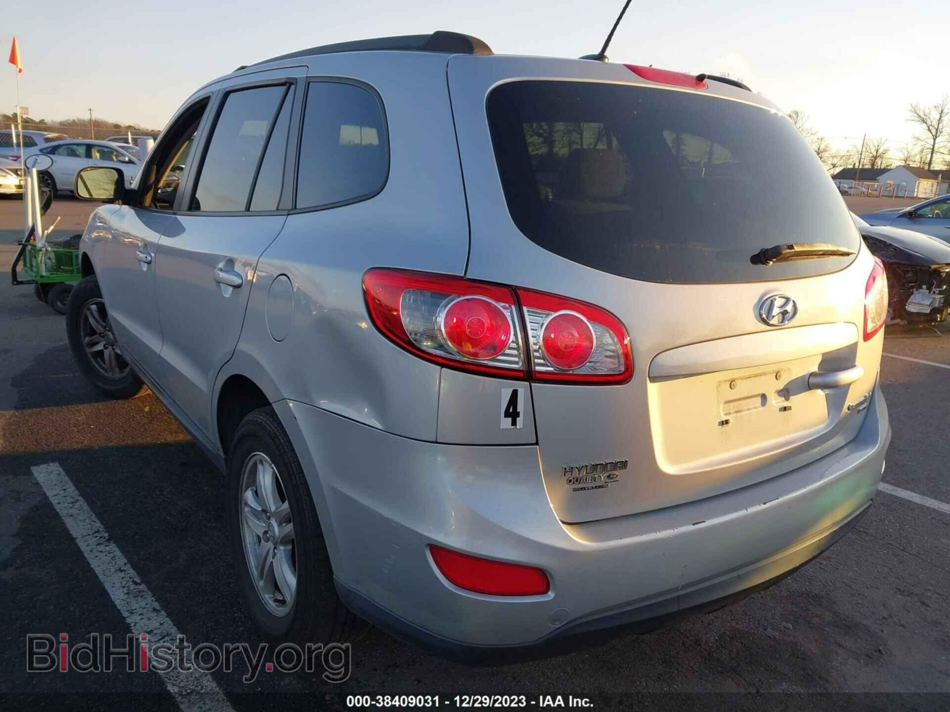 2010 HYUNDAI SANTA FE - VIN: 5NMSGDAB7AH345586 - Фото 3