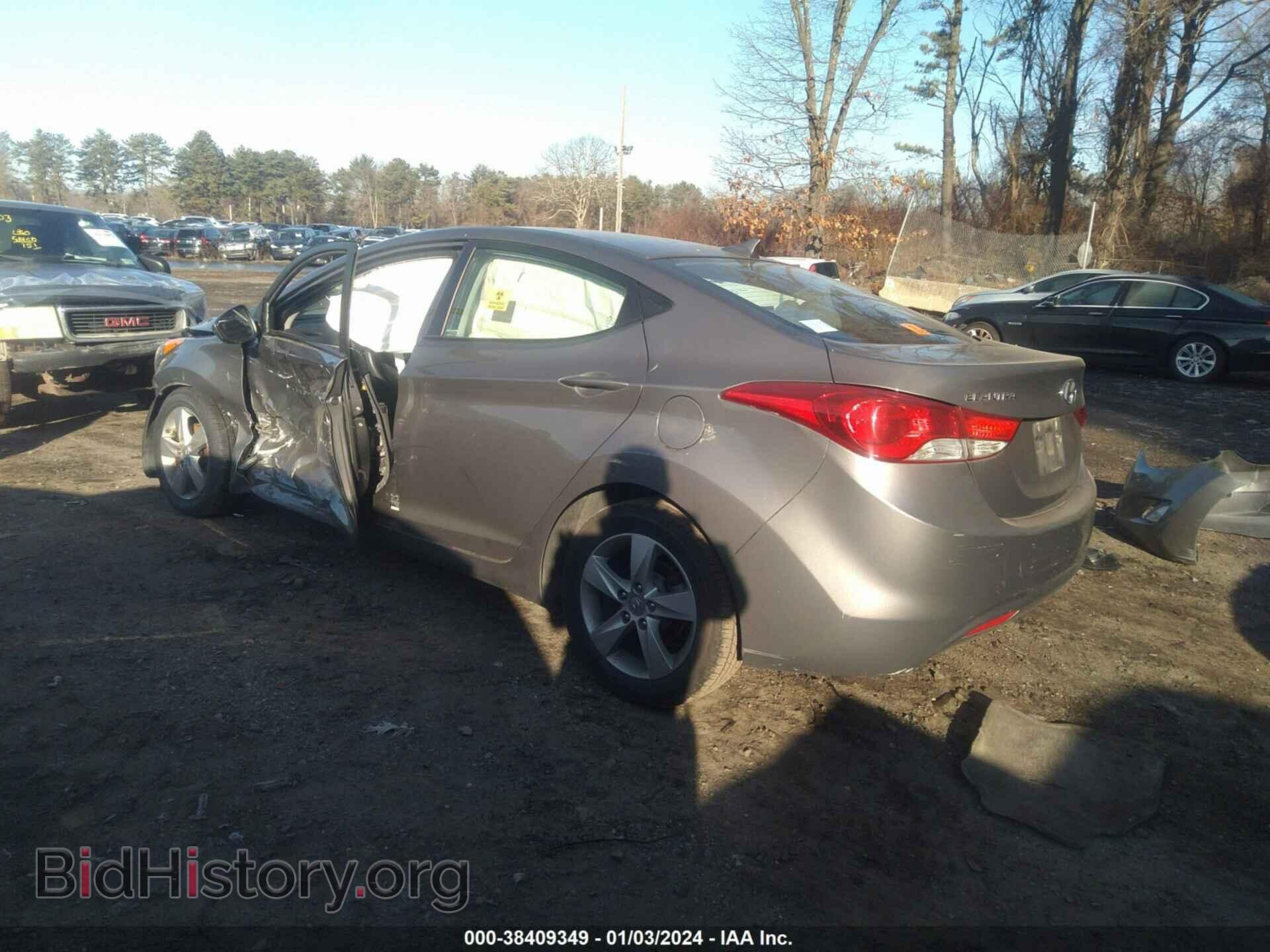 2012 HYUNDAI ELANTRA - VIN: 5NPDH4AE5CH112019 - Фото 3