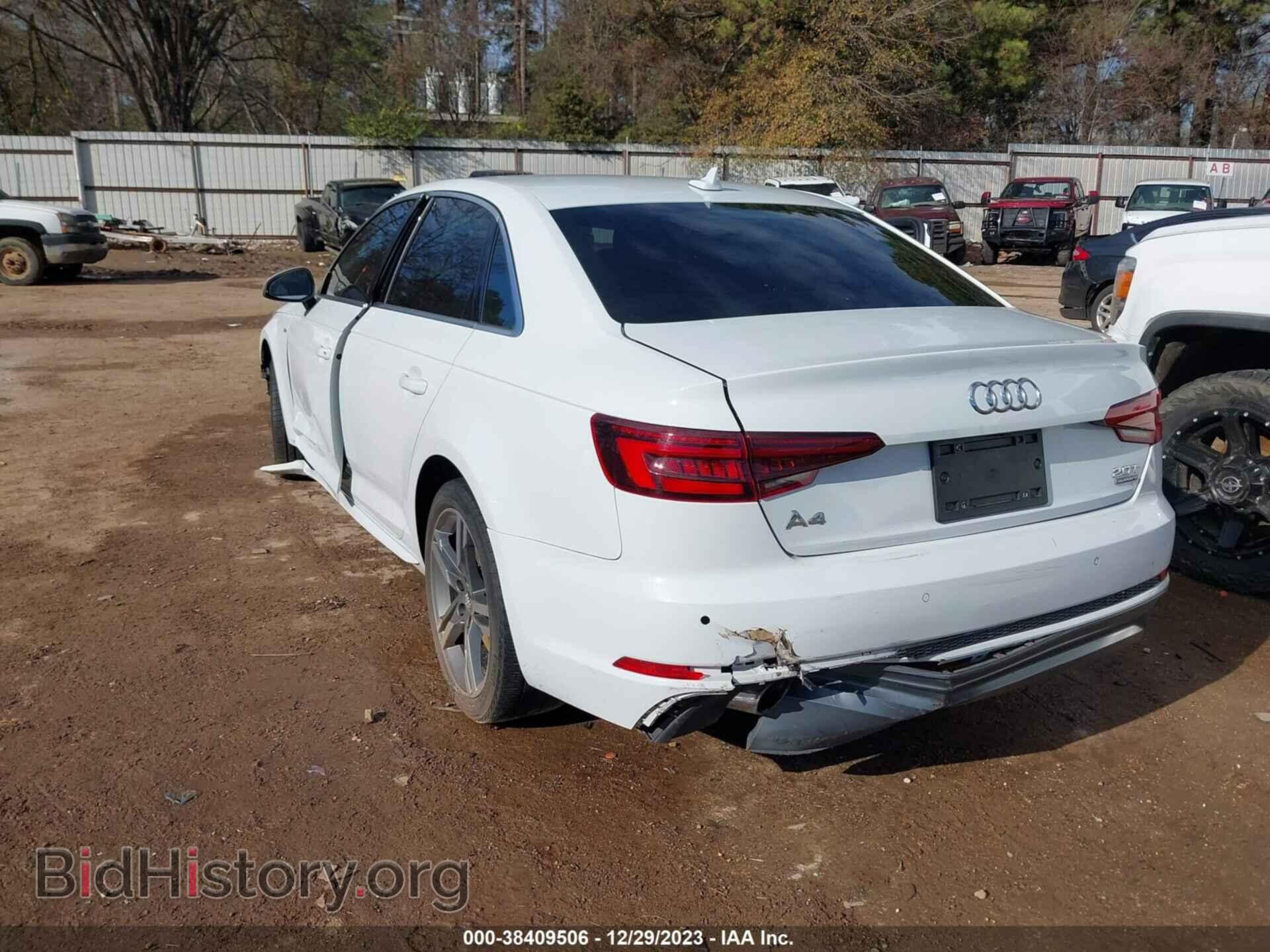 2018 AUDI A4 - VIN: WAUENAF41JA137125 - Photo 3