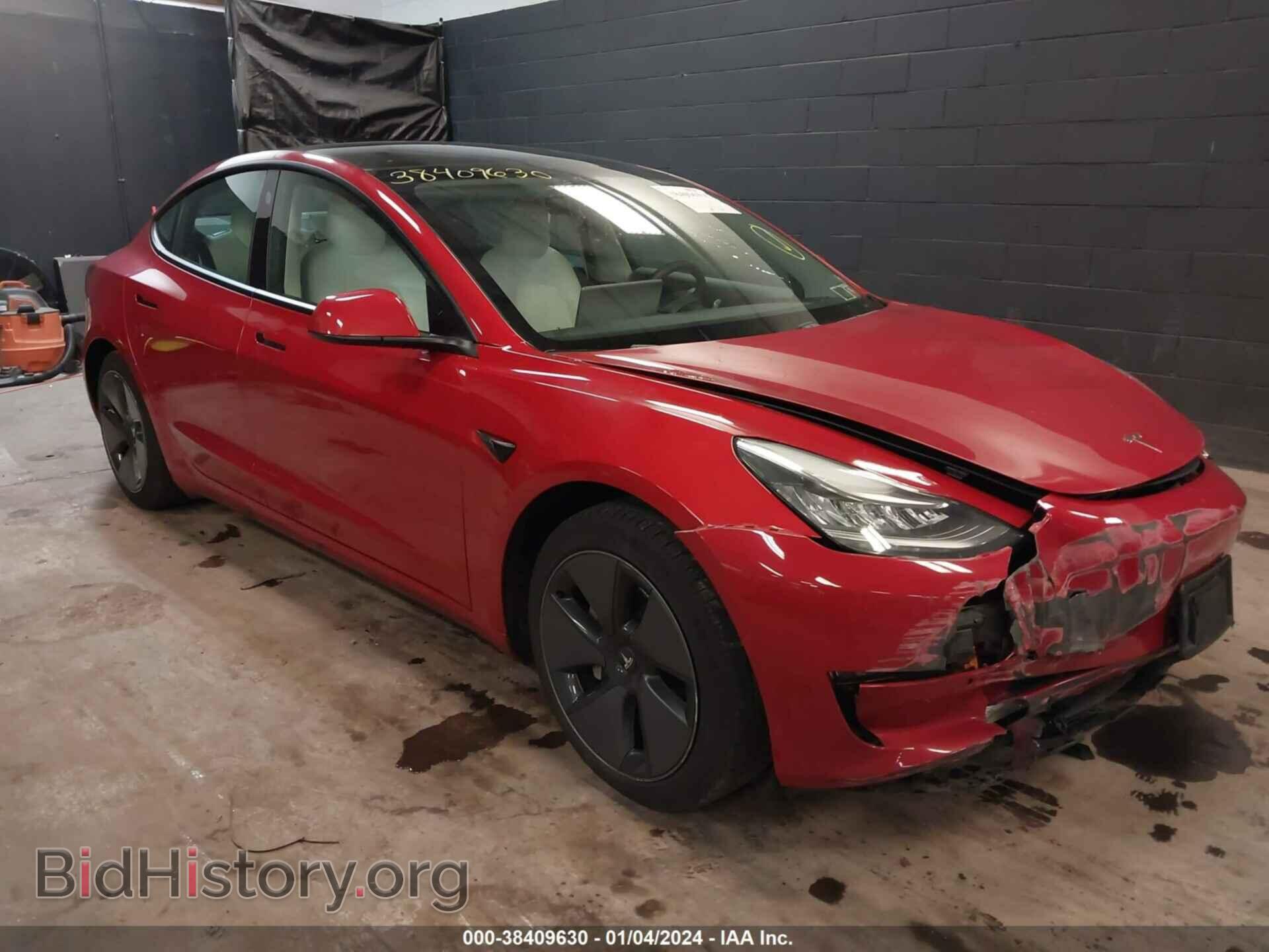 Фотография 5YJ3E1EA1MF838275 - TESLA MODEL 3 2021