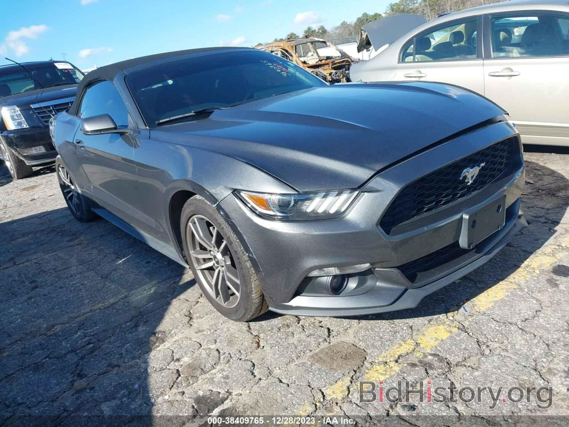 Photo 1FATP8UH7G5328915 - FORD MUSTANG 2016