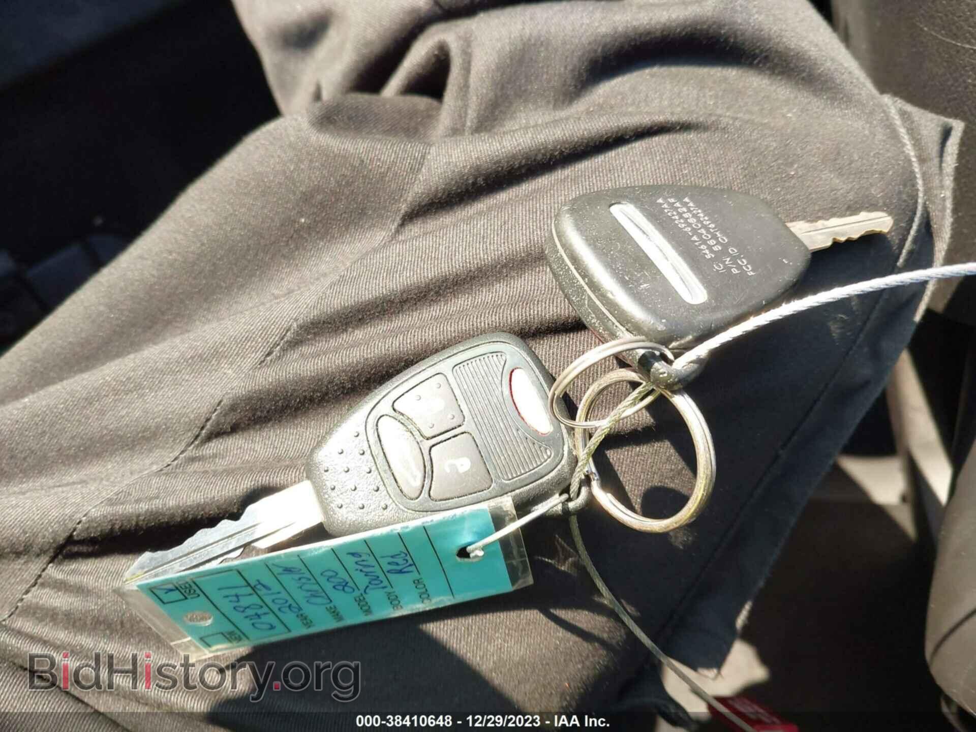 2012 CHRYSLER 200 - VIN: 1C3CCBBB9CN204841 - Фото 11