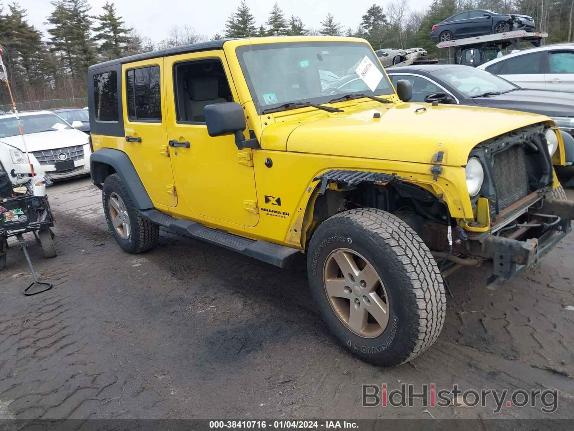 Photo 1J4GA391X8L523037 - JEEP WRANGLER 2008