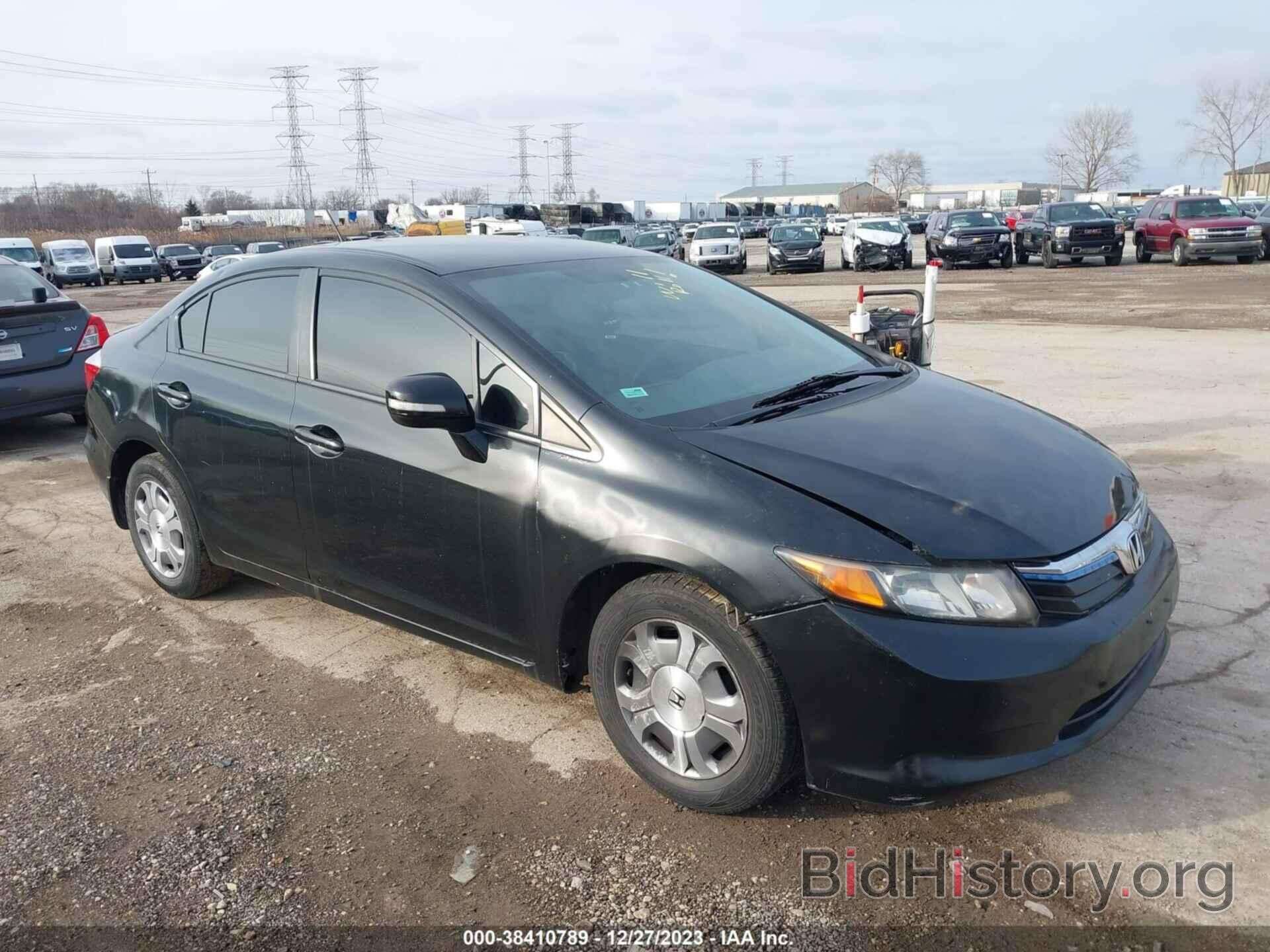 Photo JHMFB4F24CS007528 - HONDA CIVIC HYBRID 2012