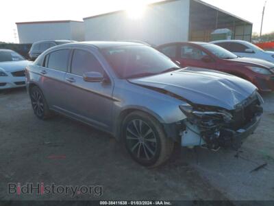 2014 Chrysler 200 Touring, серебристый — VIN 1C3CCBBB5EN137576, IAAI