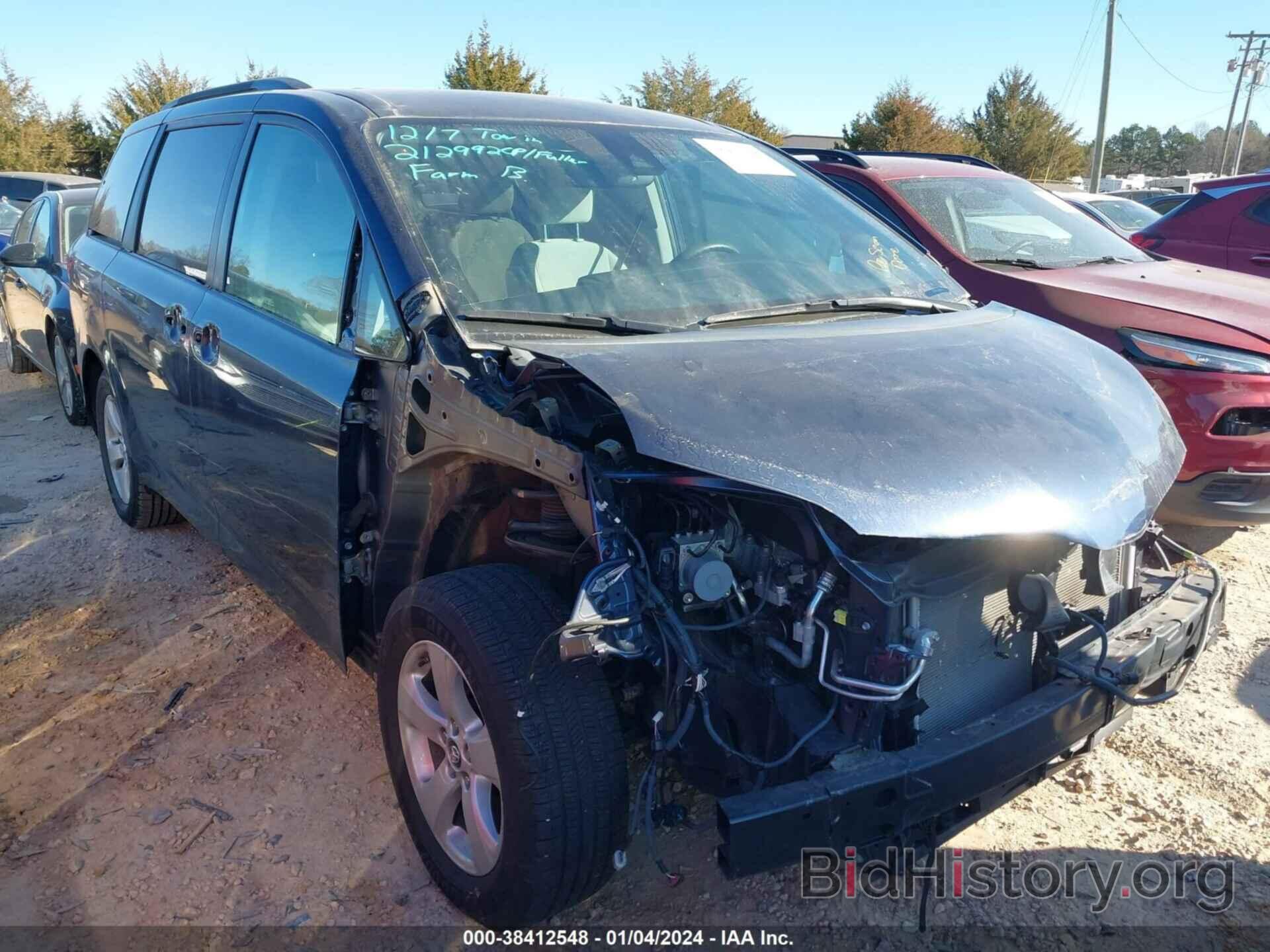 Photo 5TDKZ3DC6LS031694 - TOYOTA SIENNA 2020