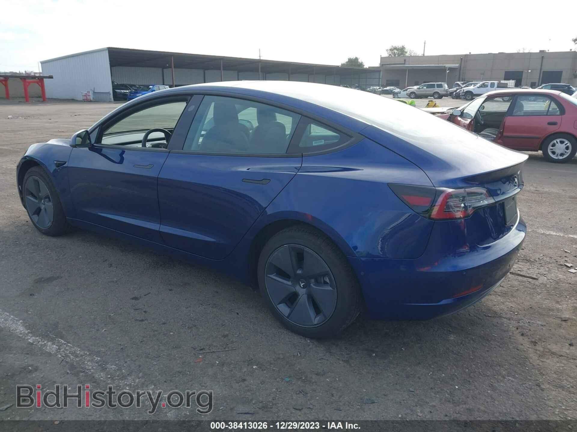 2022 TESLA MODEL 3 - VIN: 5YJ3E1EB9NF314933 - Фото 3