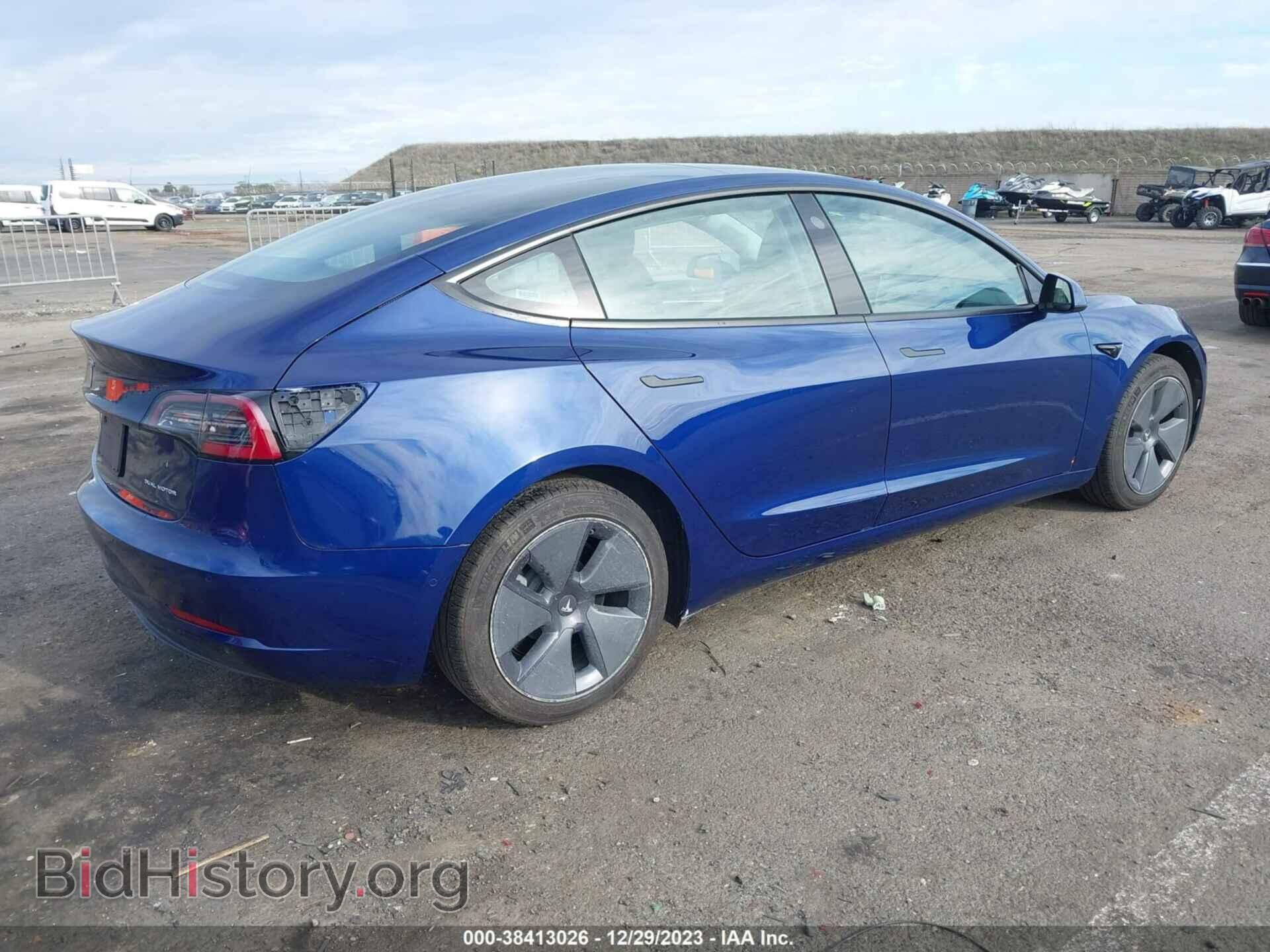 2022 TESLA MODEL 3 - VIN: 5YJ3E1EB9NF314933 - Фото 4