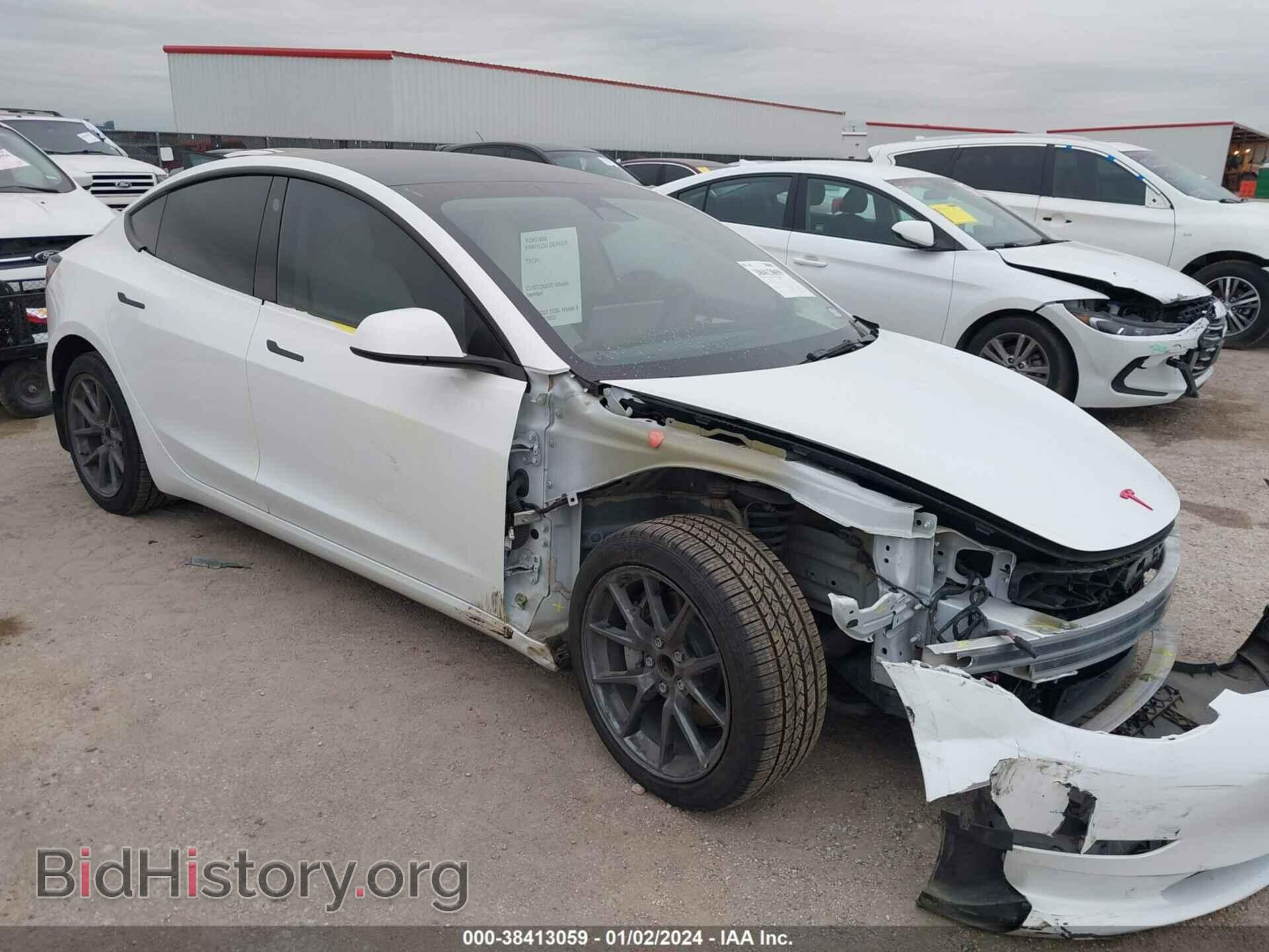 Photo 5YJ3E1EA0PF413618 - TESLA MODEL 3 2023