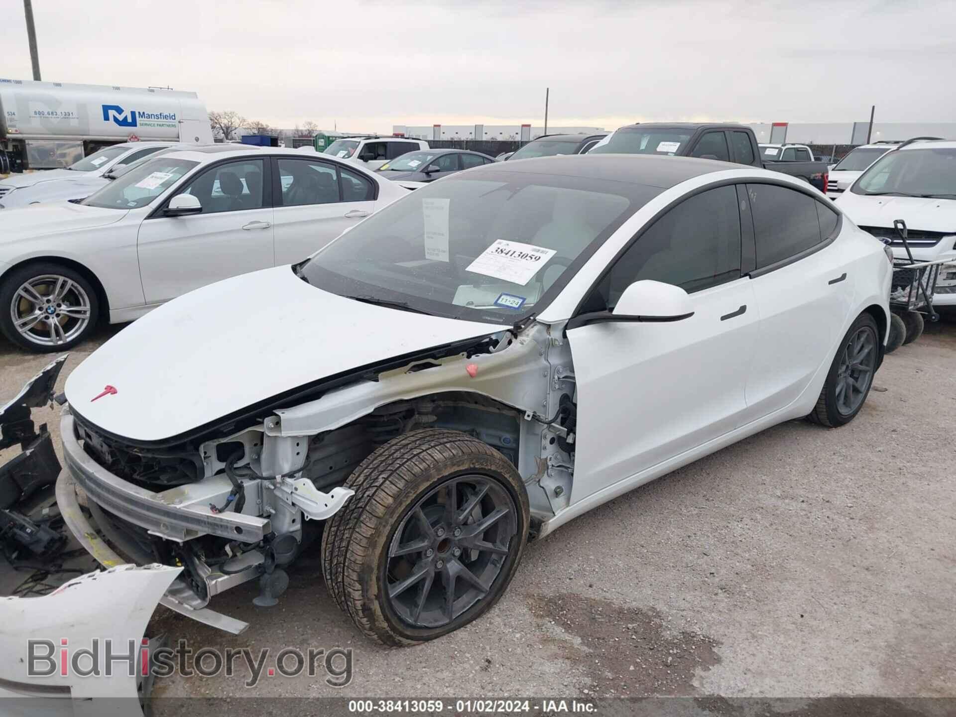 2023 TESLA MODEL 3 - VIN: 5YJ3E1EA0PF413618 - Фото 2