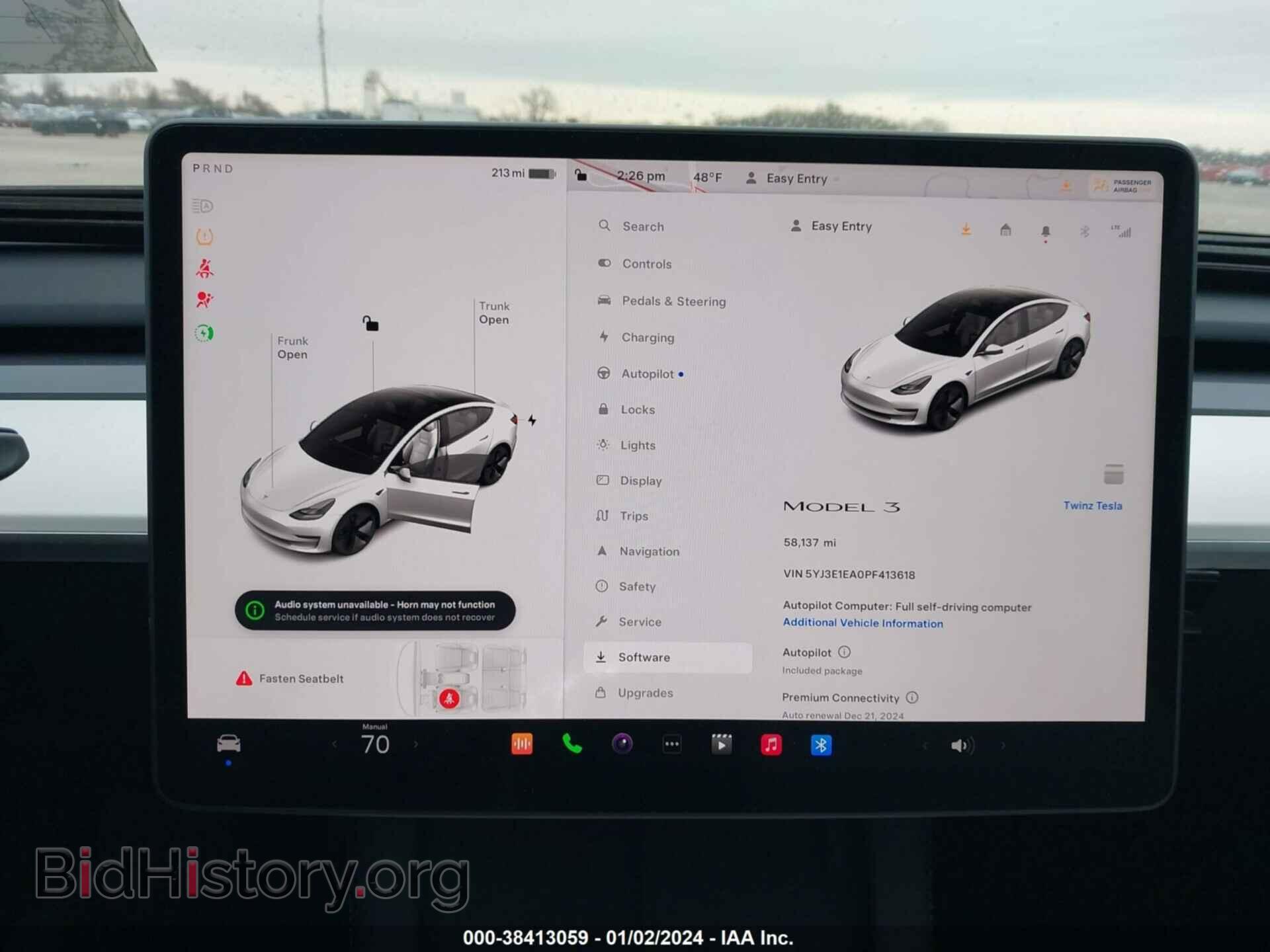 2023 TESLA MODEL 3 - VIN: 5YJ3E1EA0PF413618 - Фото 18