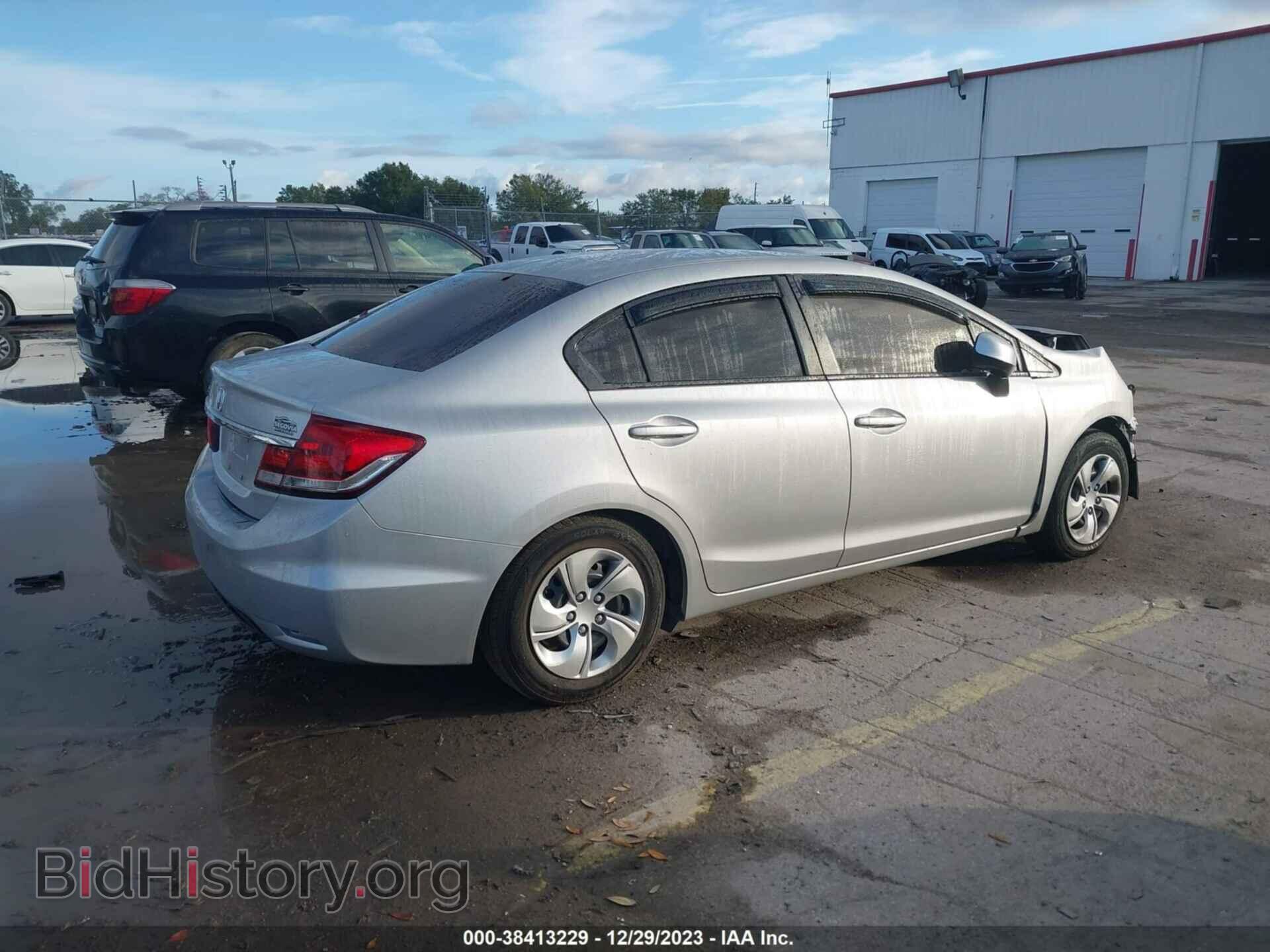 2013 HONDA CIVIC - VIN: 19XFB2F51DE005594 - Фото 4