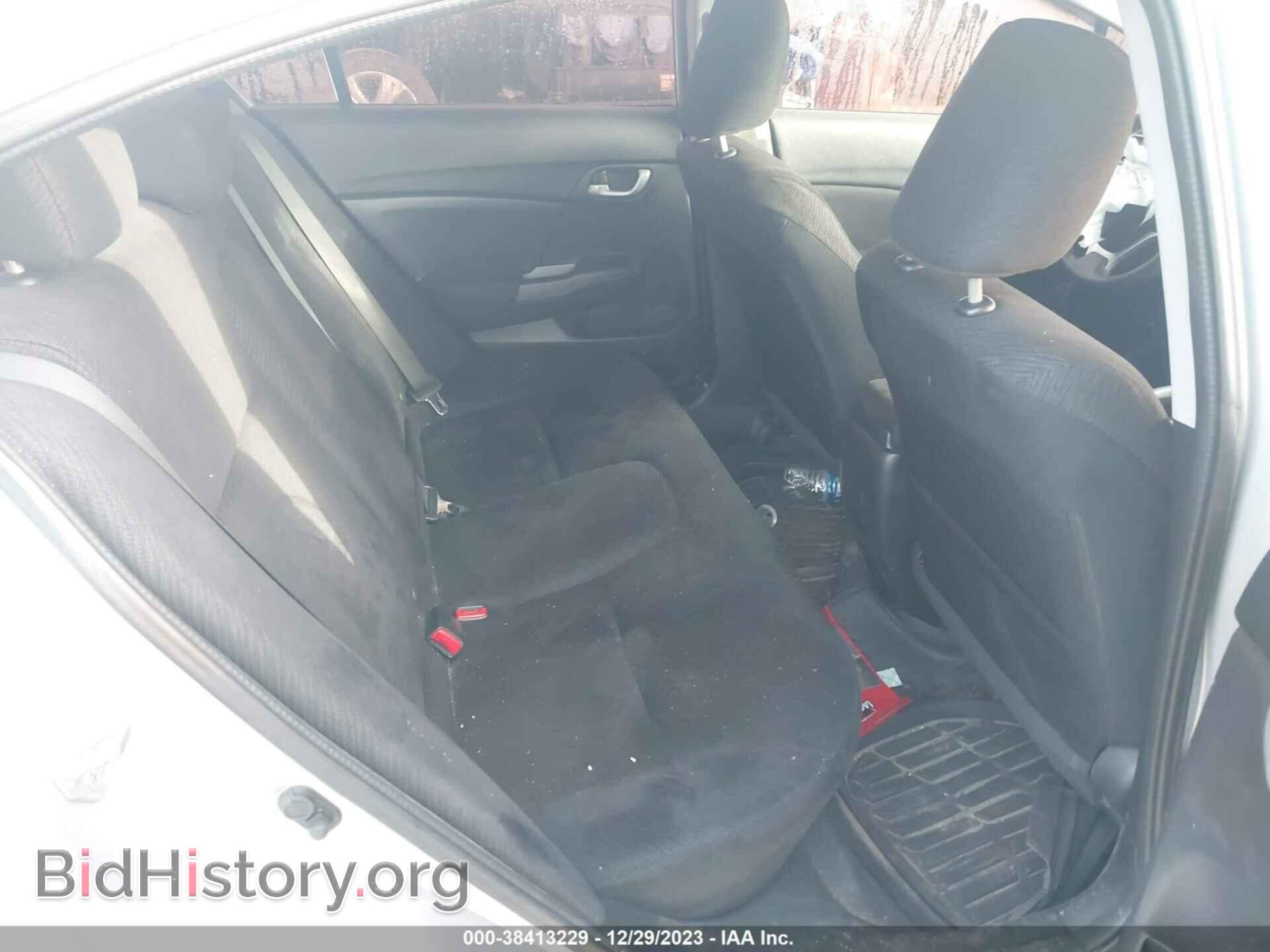2013 HONDA CIVIC - VIN: 19XFB2F51DE005594 - Фото 8