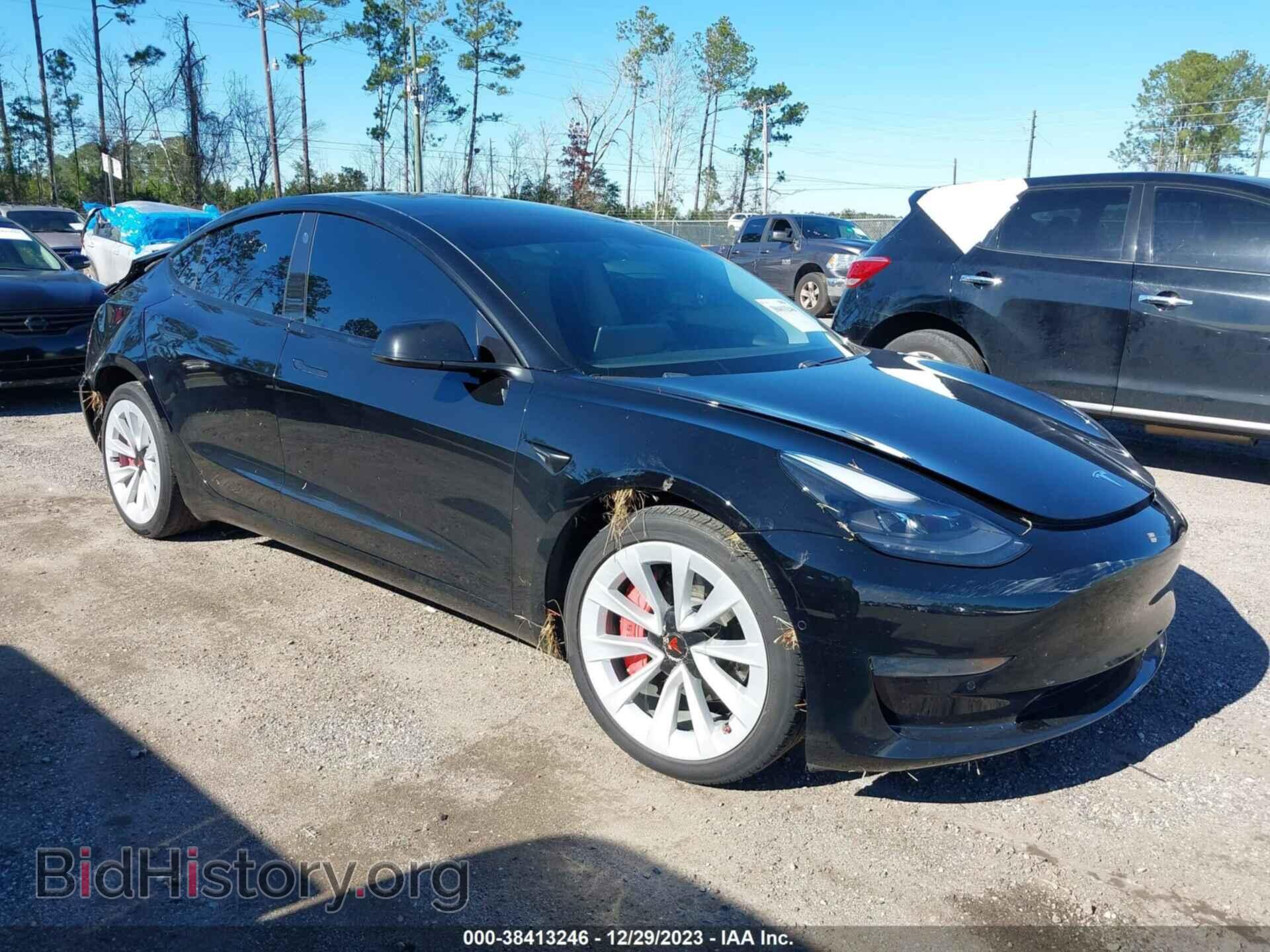 Фотография 5YJ3E1EA3MF982586 - TESLA MODEL 3 2021